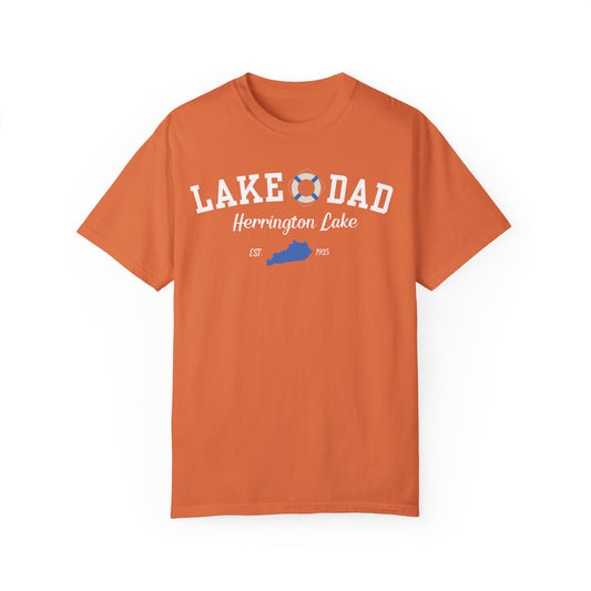 "Lake Dad" Premium Garment-Dyed Comfort Colors TShirt