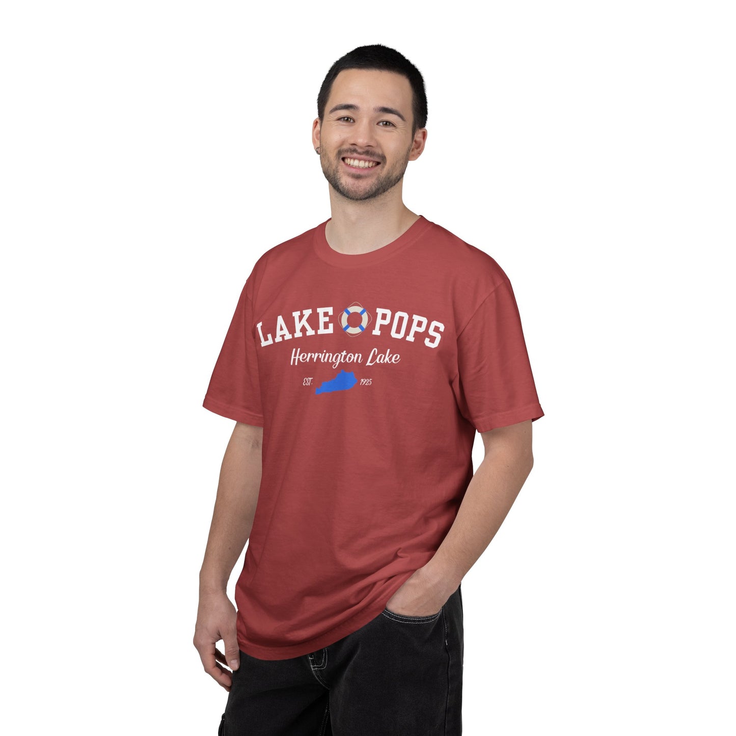 "Lake Pops" Premium Garment-Dyed Comfort Colors TShirt