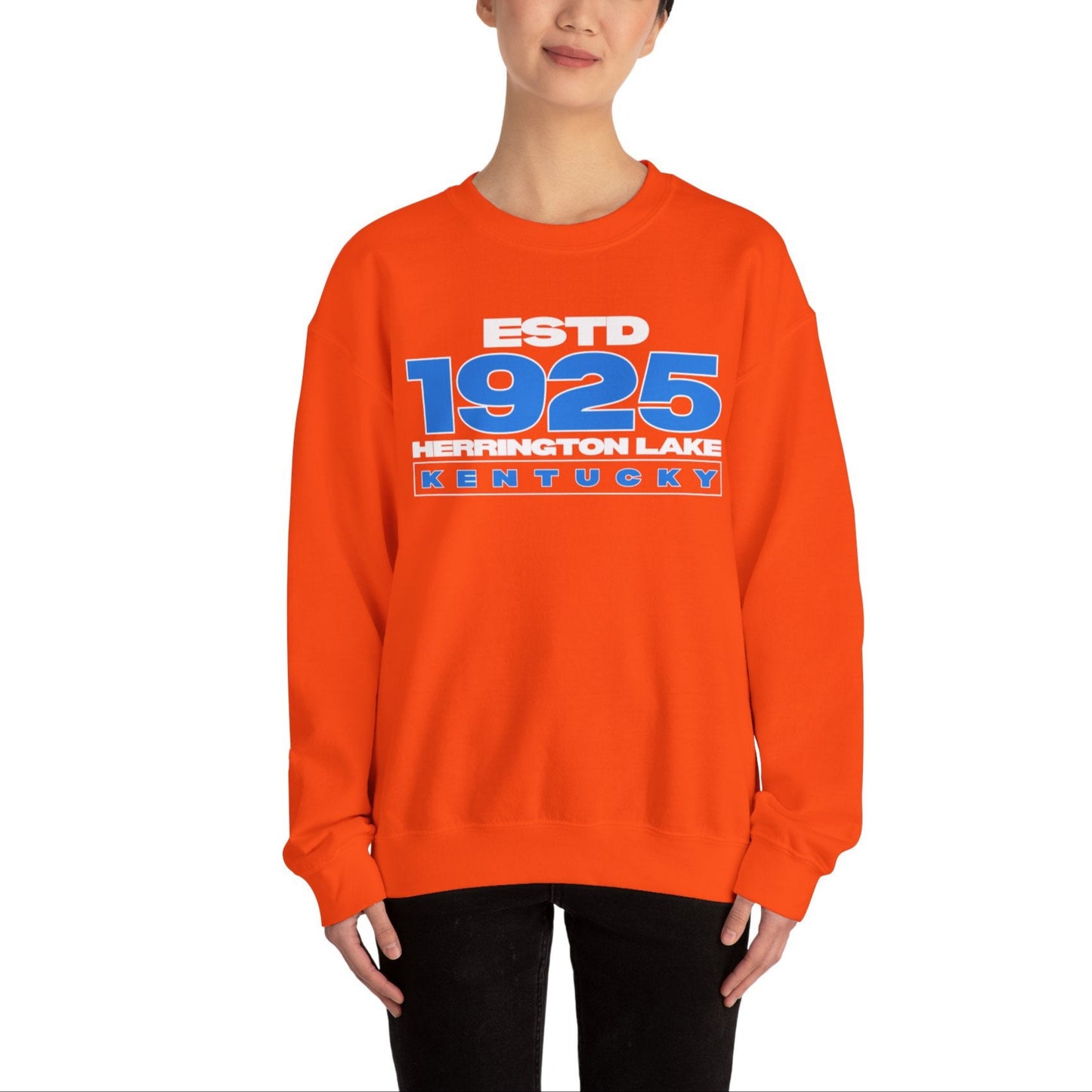 Herrington Lake ESTABLISHED 1925 Collection Unisex Heavy Blend™ Crewneck Sweatshirt