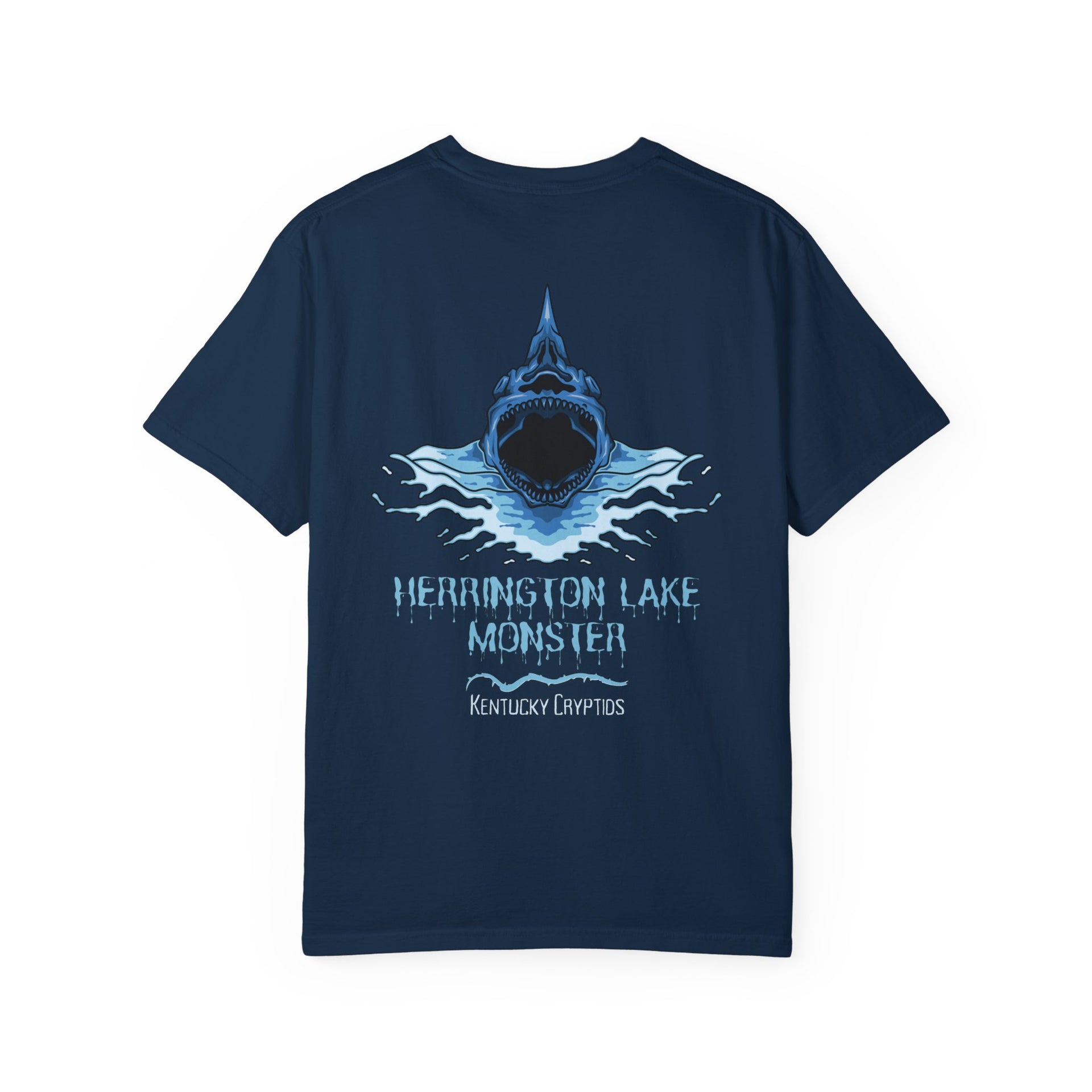 Herrington Lake Monster Kentucky Cryptids Double-Sided Premium Garment-Dyed  Comfort Colors TShirt