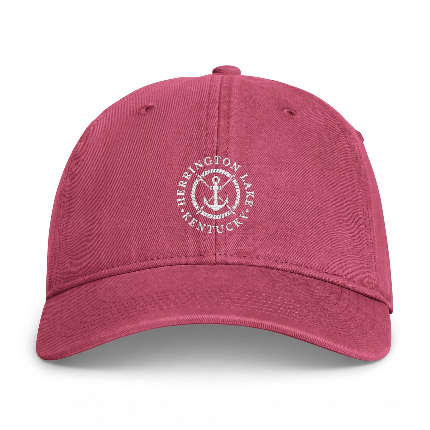 Herrington Lake Nautical Collection Embroidered Coastal Washed Cap