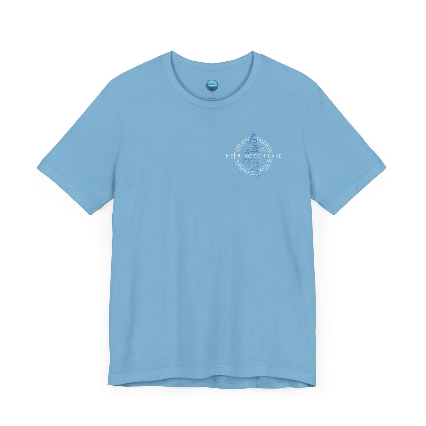 "The Classic" Herrington Lake and County Unisex Jersey Knit Cotton Short Sleeve Tee