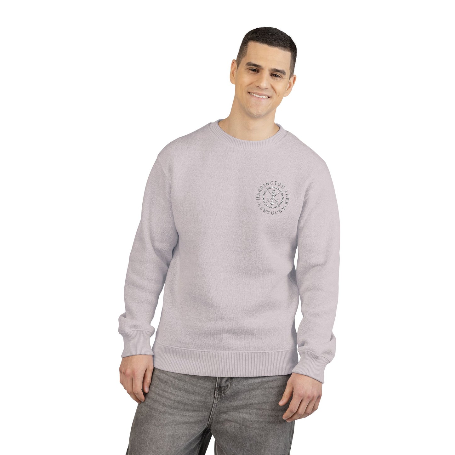 Herrington Lake Nautical Collection Unisex Nantucket Crewneck Sweatshirt (Embroidery)