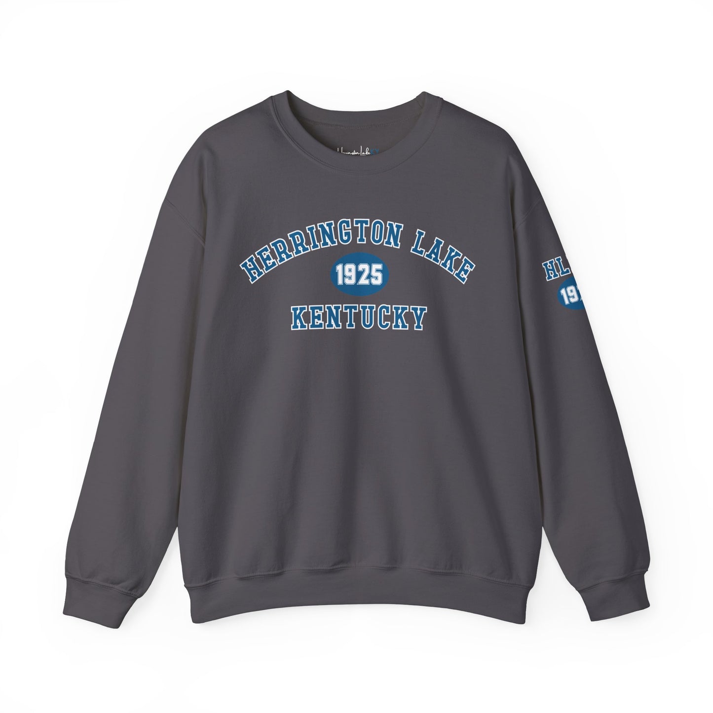 Collegiate Collection Unisex Heavy Blend™ Crewneck Sweatshirt w Sleeve Logo