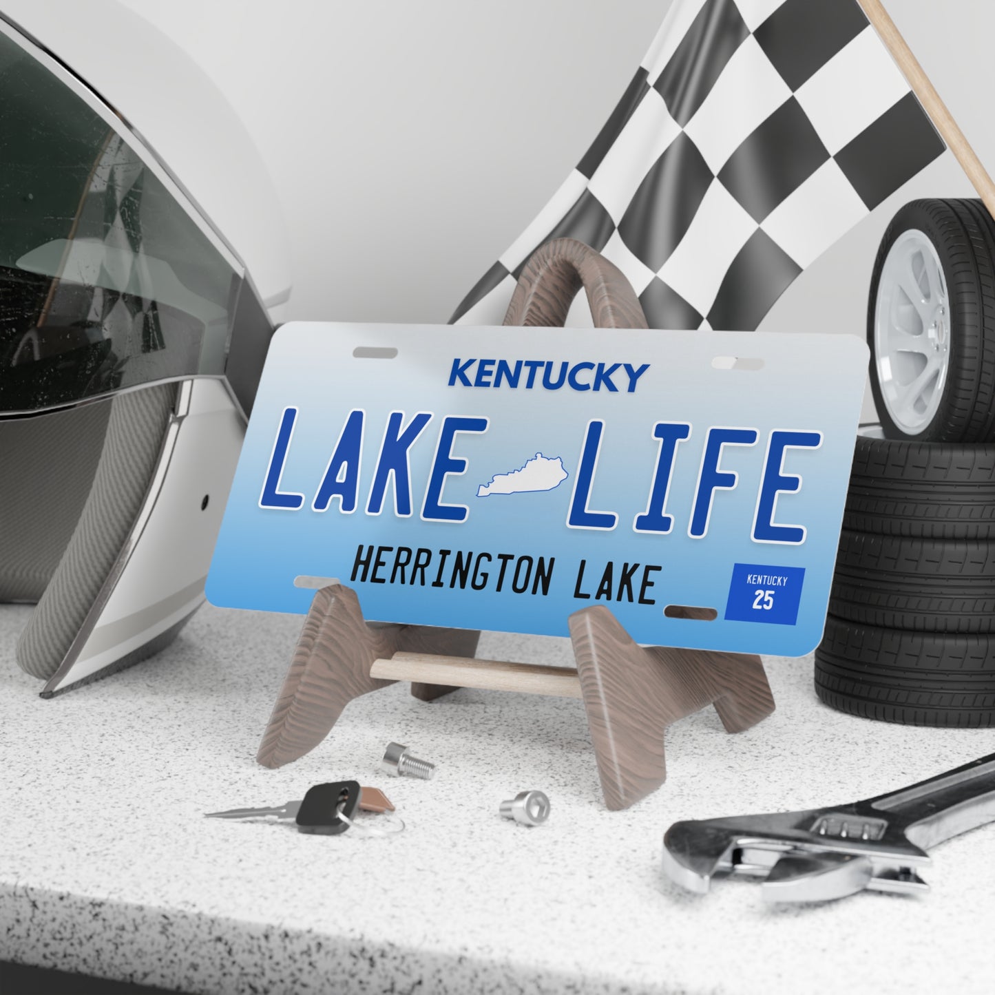 Herrington Lake Life Vanity Plate