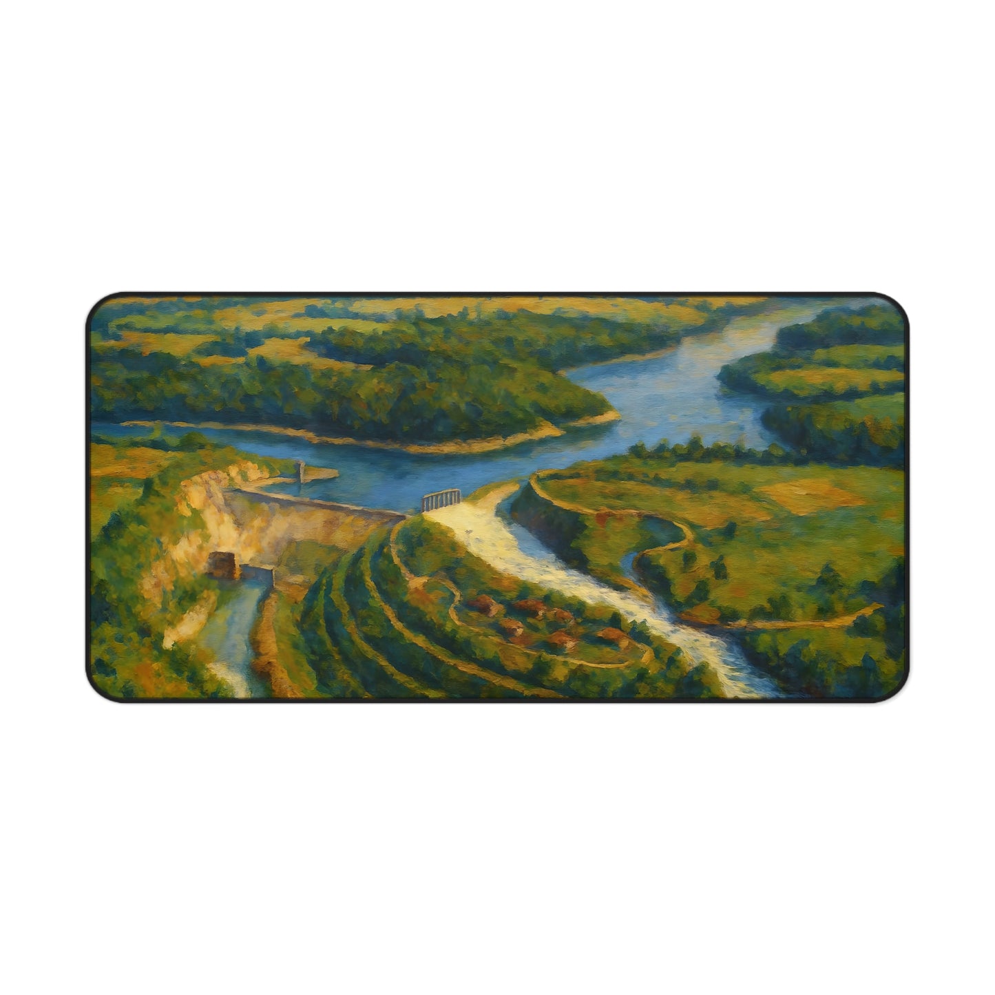 "Dix Dam: A Painter's Perspective" Desk Mat (3 sizes)