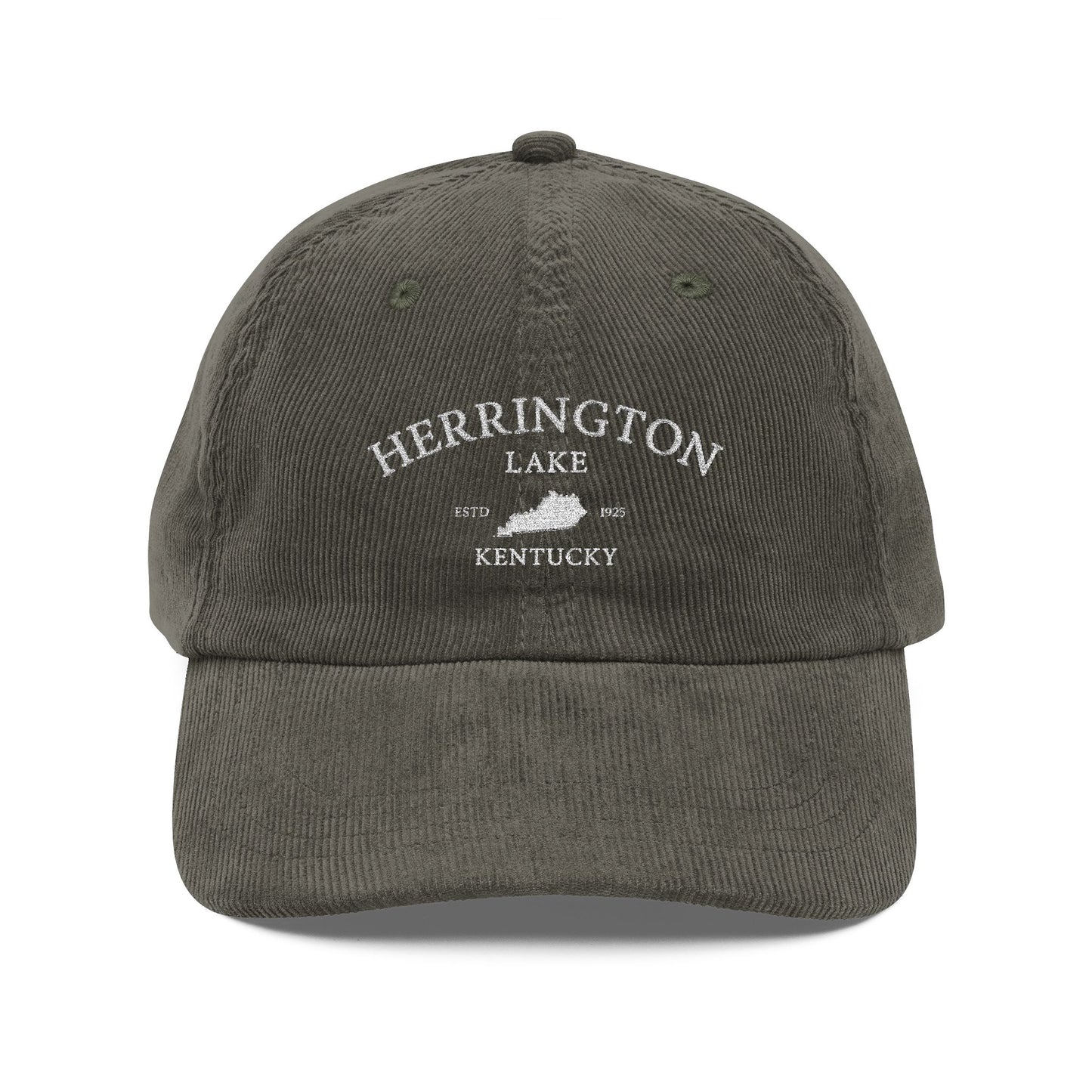 Embroidered Simply Herrington Collection Vintage Corduroy Cap
