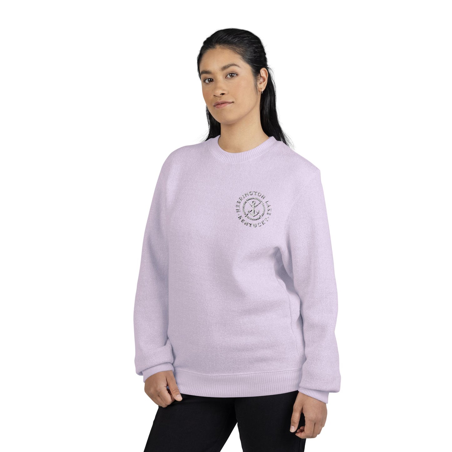 Herrington Lake Nautical Collection Unisex Nantucket Crewneck Sweatshirt (Embroidery)