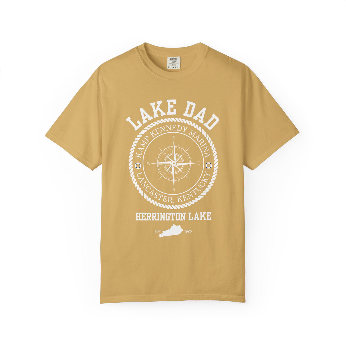 Kamp Kennedy Special - "Lake Dad" Premium Garment-Dyed Comfort Colors TShirt