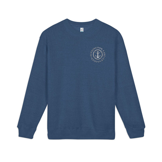 Herrington Lake Nautical Collection Unisex Nantucket Crewneck Sweatshirt (Embroidery)