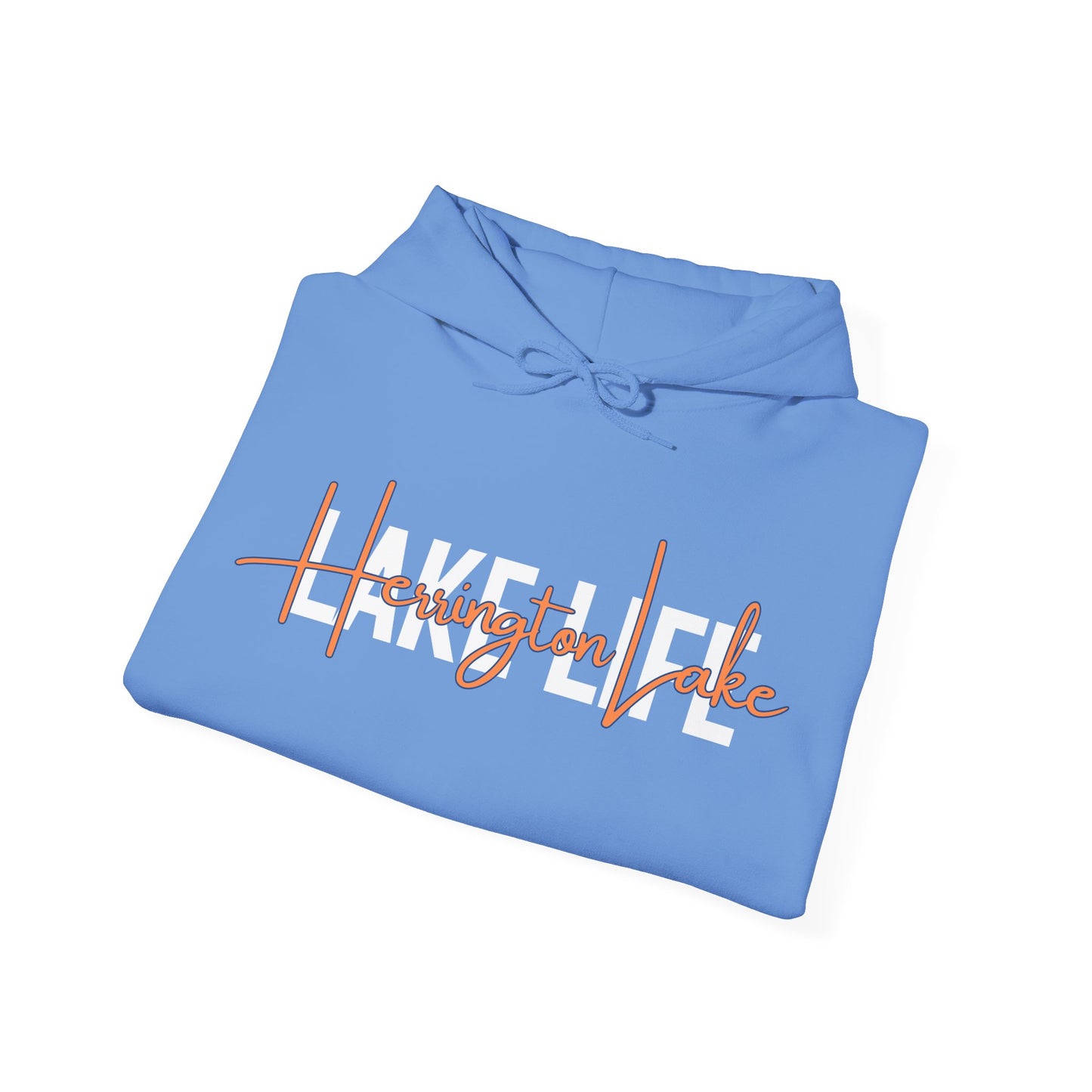 The Herrington Lake Life "Stack" Collection Unisex Heavy Blend™ Hooded Sweatshirt