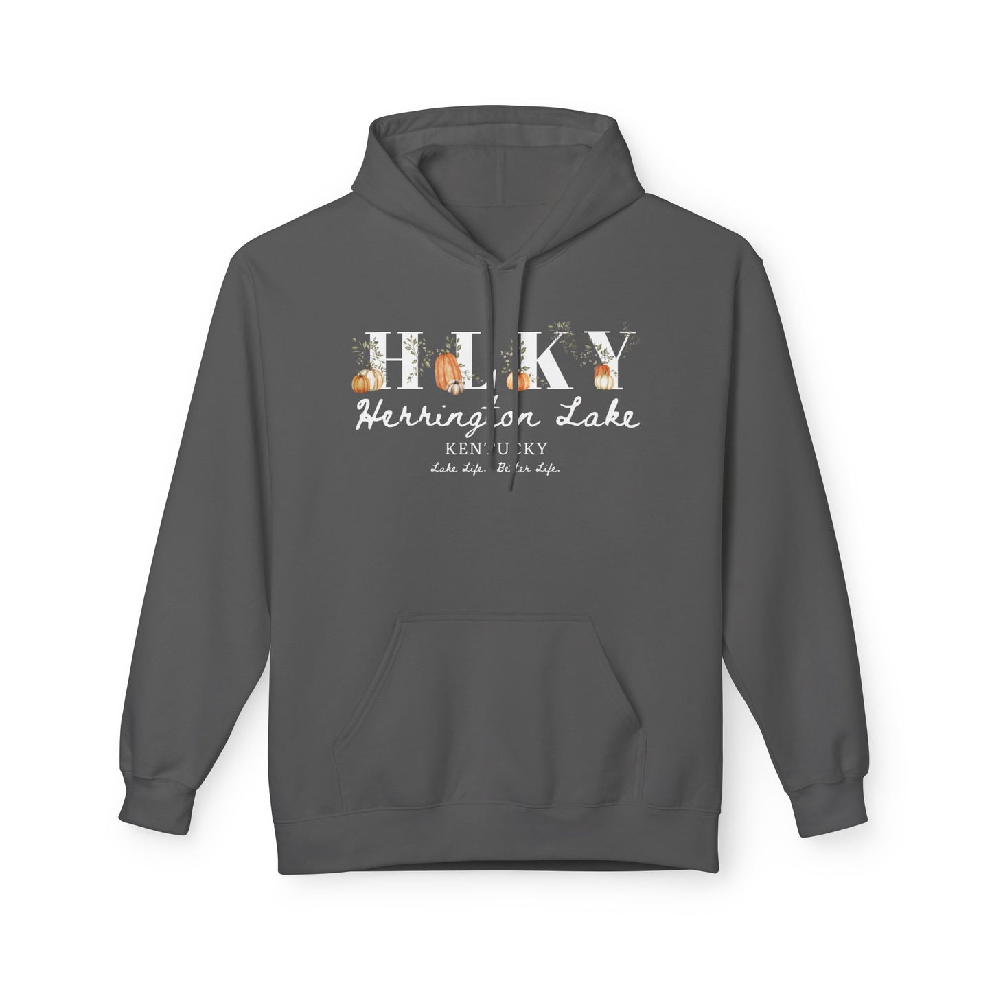 Fall Pumpkin HLKY Collection Unisex Midweight Softstyle Fleece Hoodie