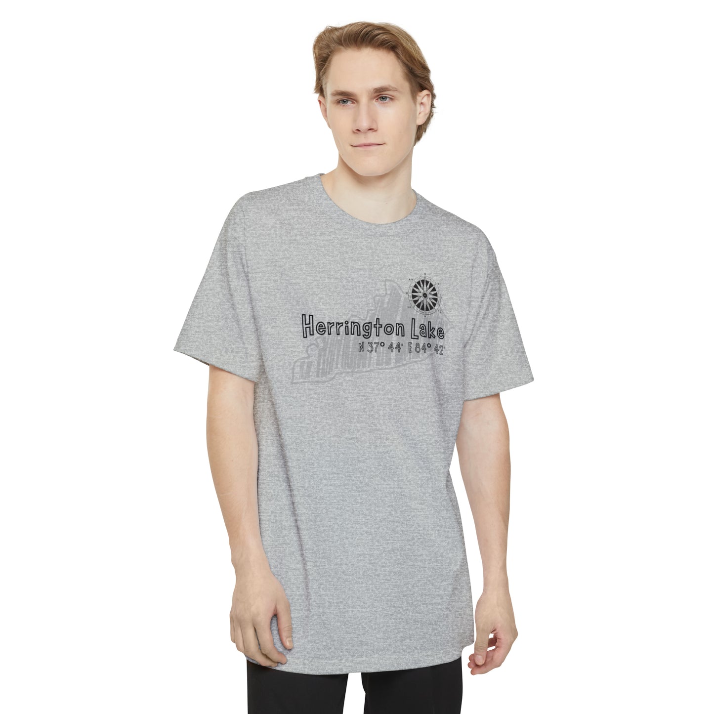 Herrington Lake Cabin Sketch Tall Hanes Beefy-T® T-Shirt