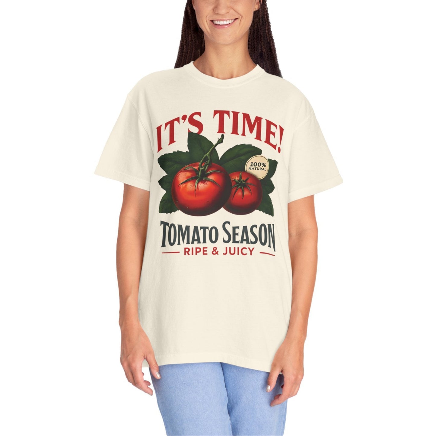 "It's Tomato Season" Premium Garment-Dyed Comfort Colors TShirt