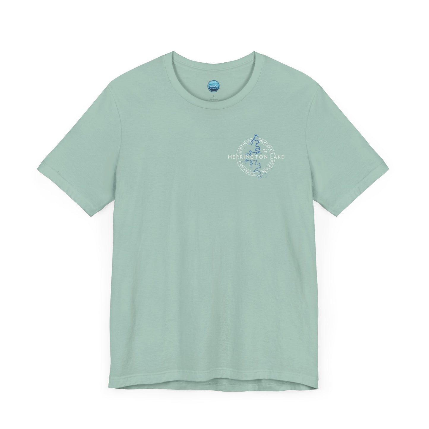 "The Classic" Herrington Lake and County Unisex Jersey Knit Cotton Short Sleeve Tee