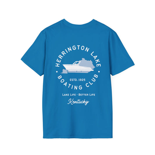 HLKY Boat Club Soft Ringspun Cotton Double-Sided Tee