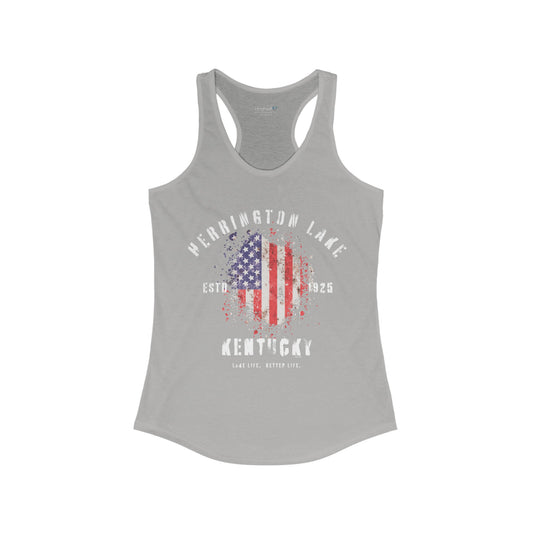 Herrington Lake Patriots Women's Racerback Tank