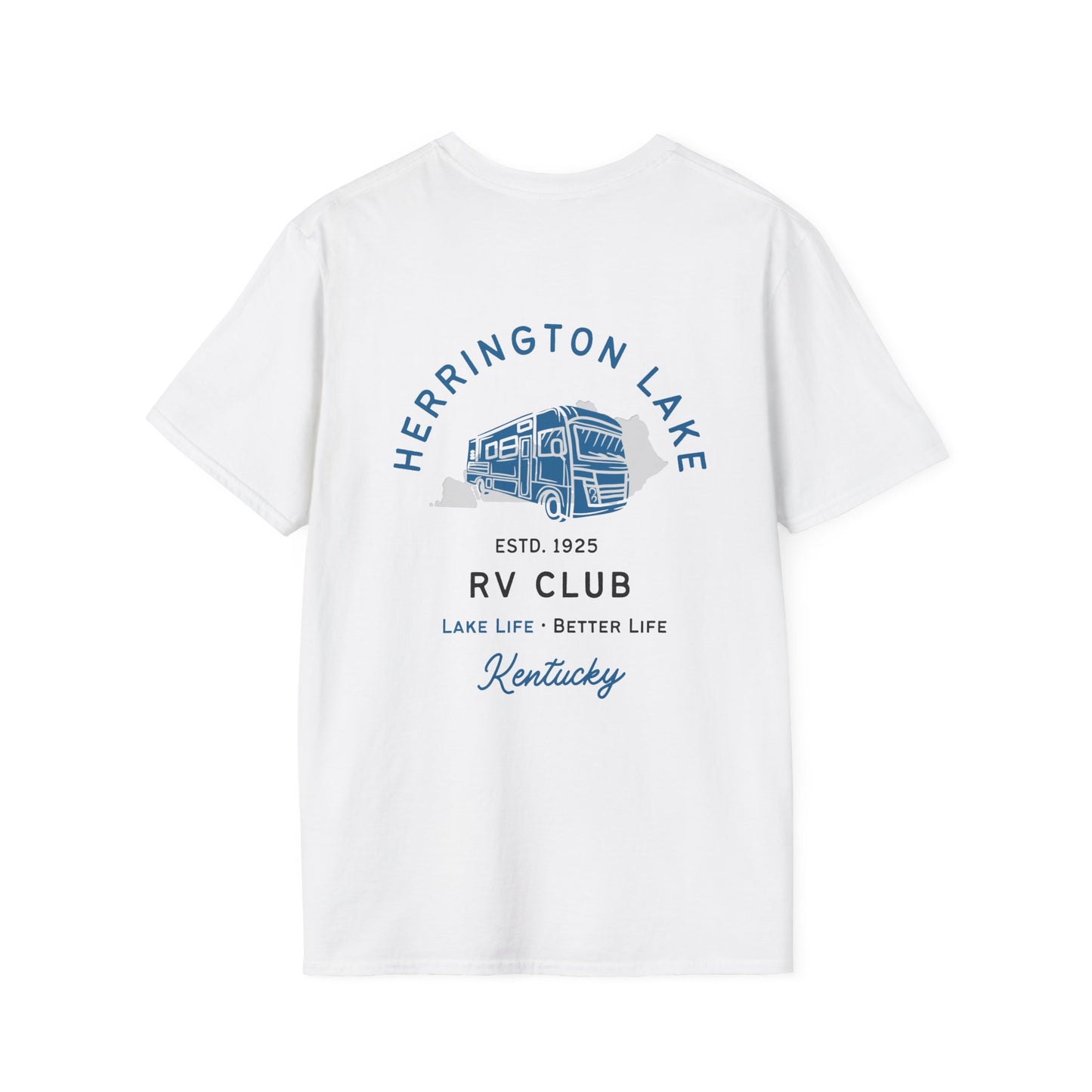 HLKY RV Club Soft Ringspun Cotton Double-Sided Tee