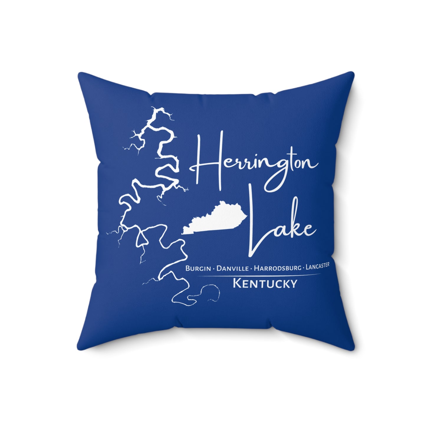 The Herrington Lake Classic Collection Spun Polyester Square Accent Pillow