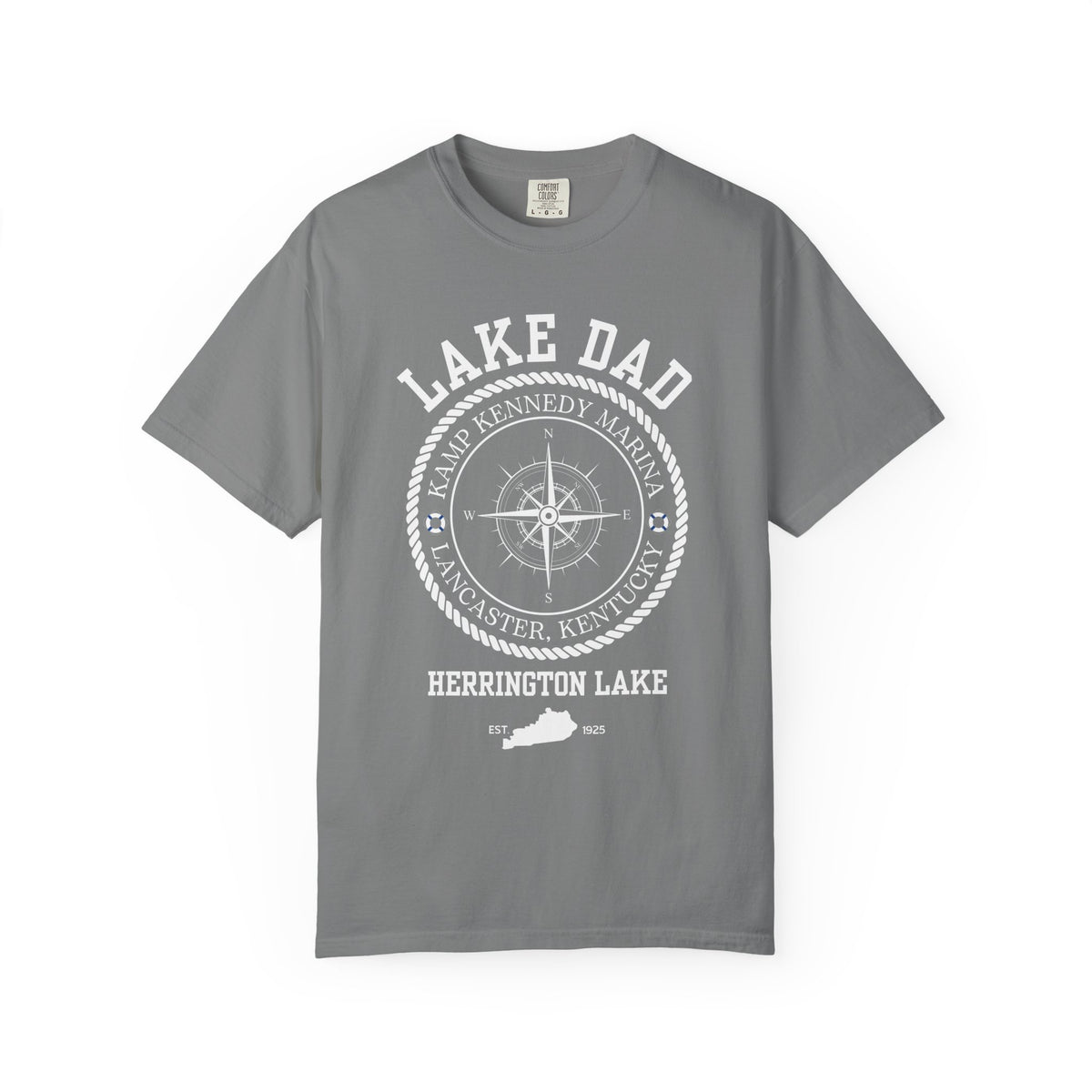 Kamp Kennedy Special - "Lake Dad" Premium Garment-Dyed Comfort Colors TShirt