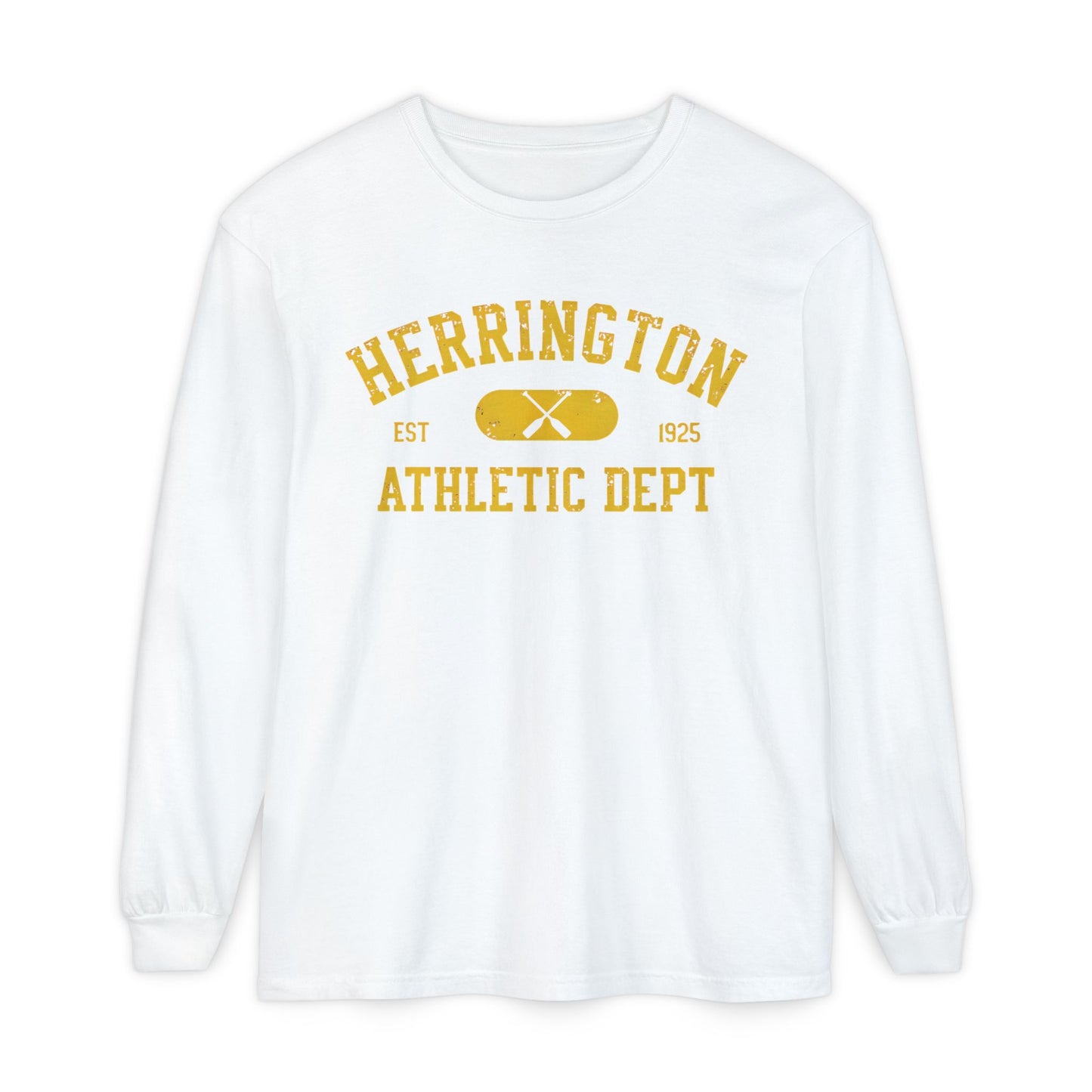 Herrington Athletic Department Collegiate Collection Garment-Dyed Premium Comfort Colors™ Long Sleeve T-Shirt