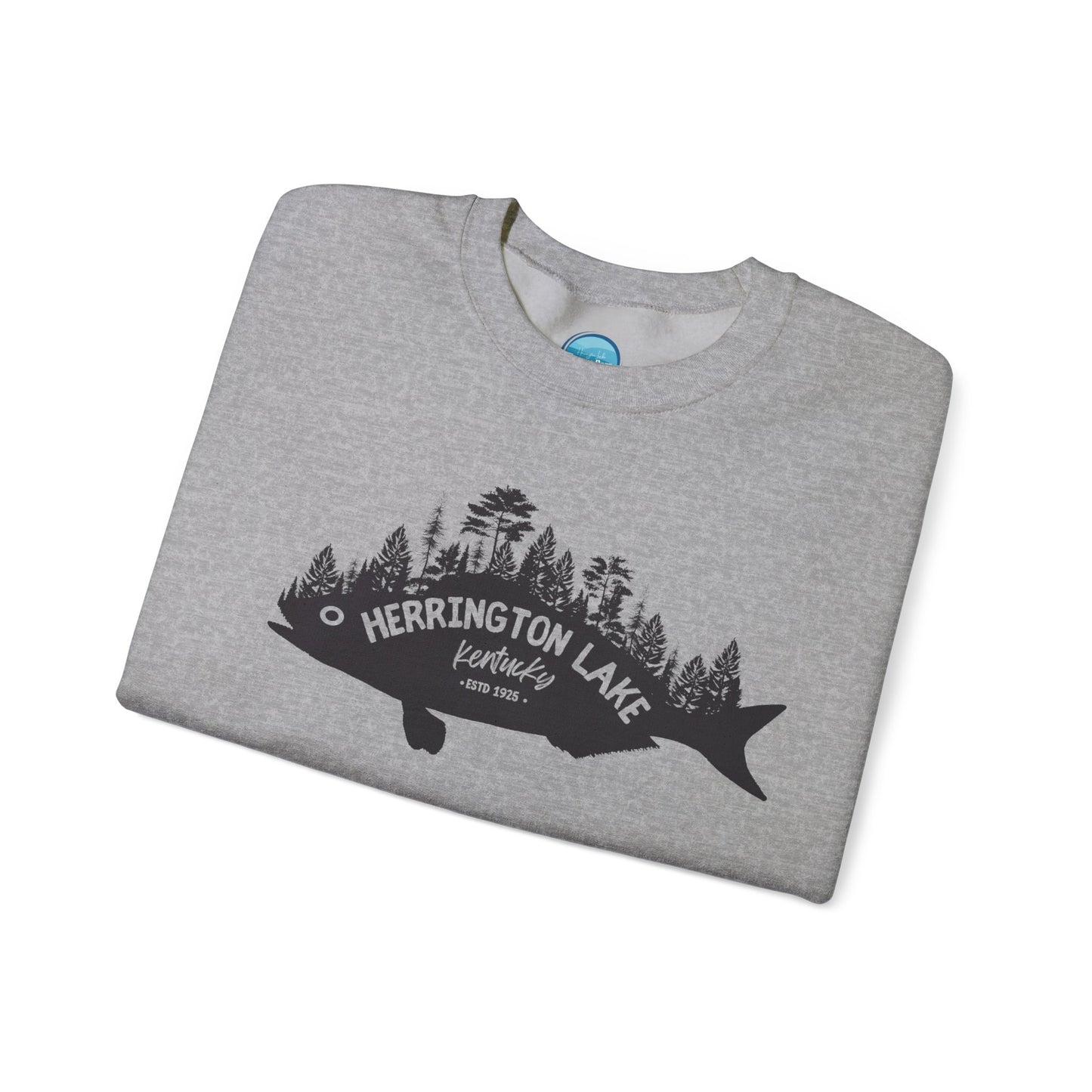 "Fishy Landscape" Unisex Heavy Blend™ Crewneck Sweatshirt