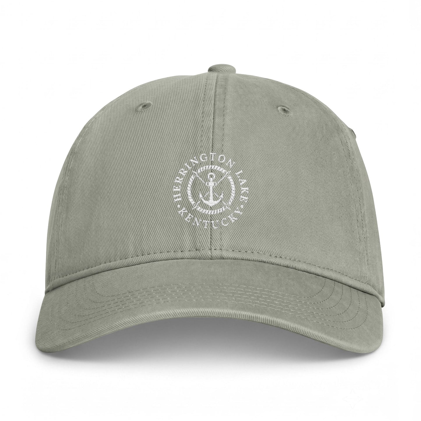 Herrington Lake Nautical Collection Embroidered Coastal Washed Cap