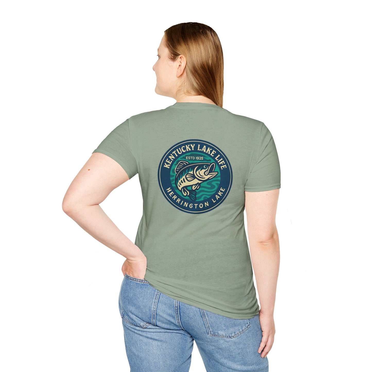 Herrington Lake Heritage Soft Ringspun Cotton Double-Sided Tee