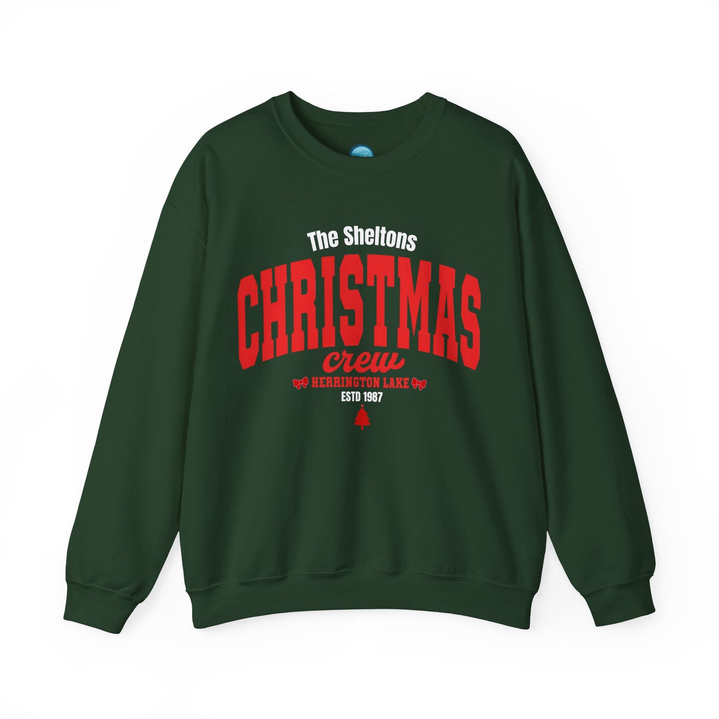 Personlized Custom Herrington Lake Christmas Crew Unisex Heavy Blend™ Crewneck Sweatshirt
