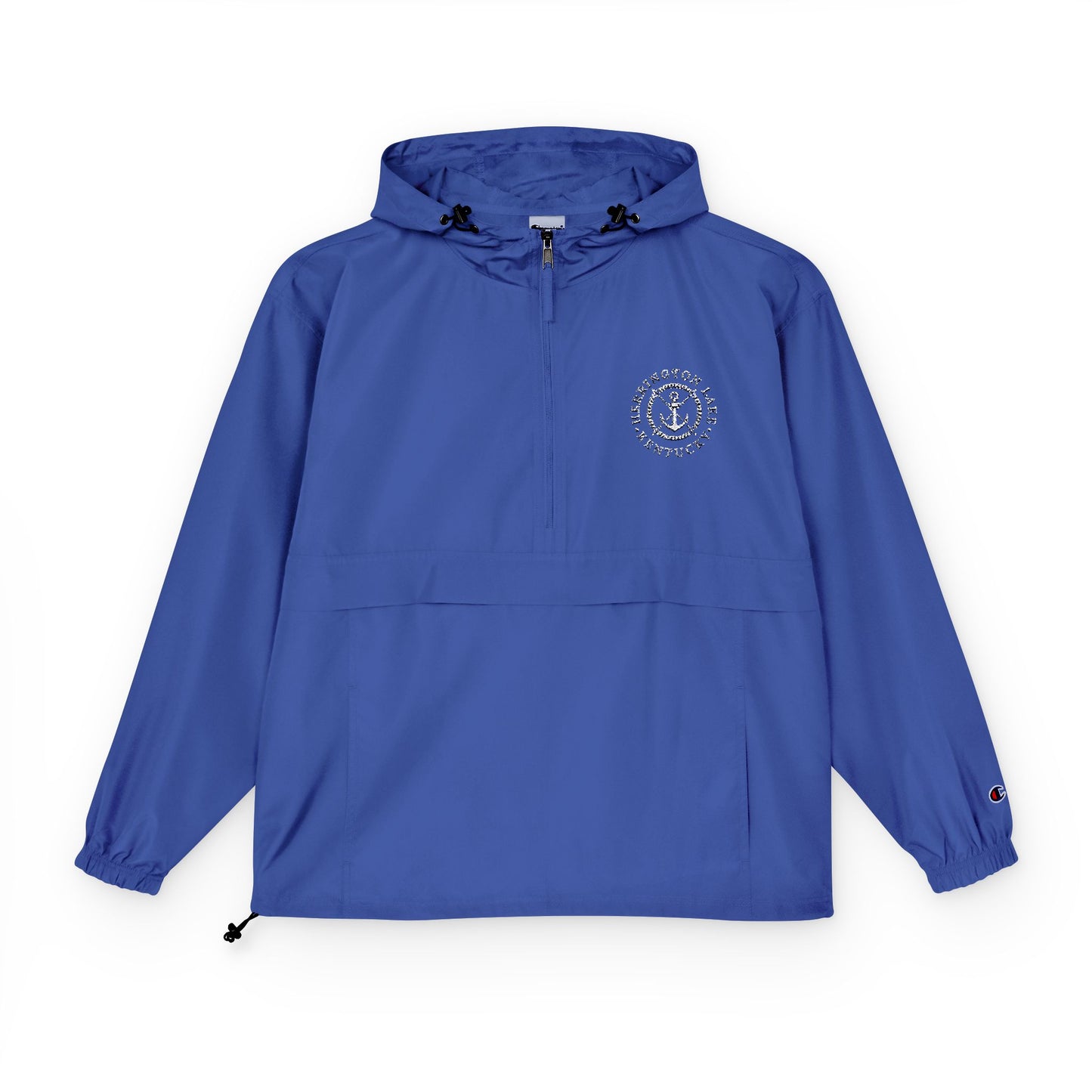 Embroidered Nautical Collection Champion® Unisex Packable Anorak Jacket
