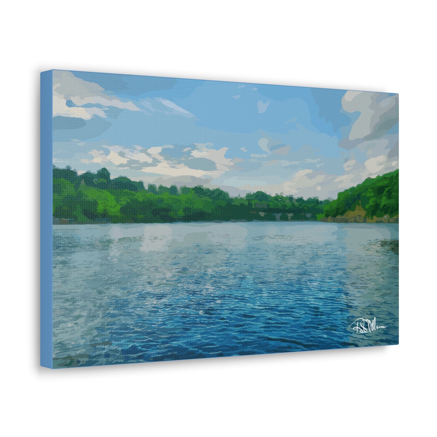 "Herrington LakeScape - 1" Canvas Gallery Wraps