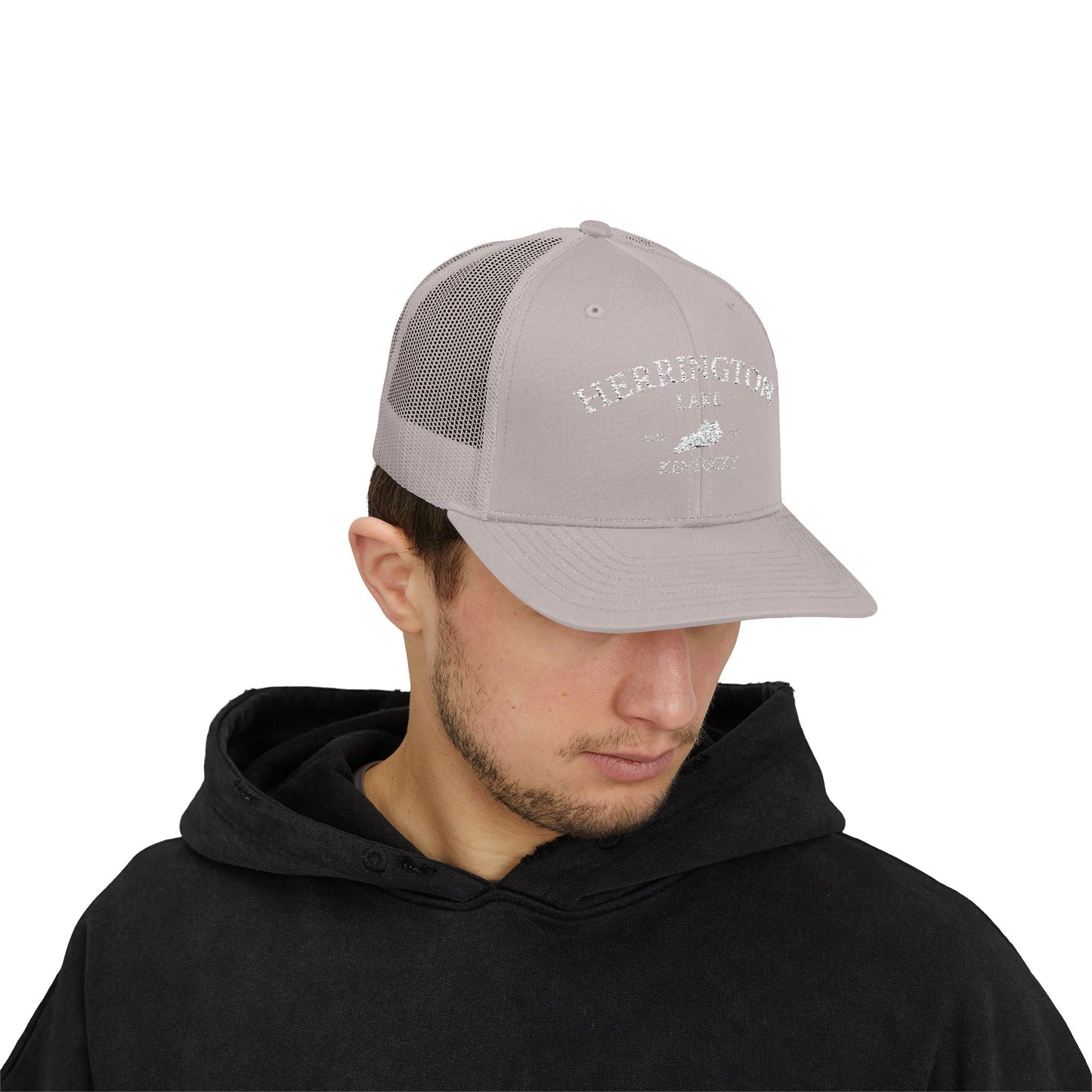 Embroidered Simply Herrington Collection Snapback Trucker Cap