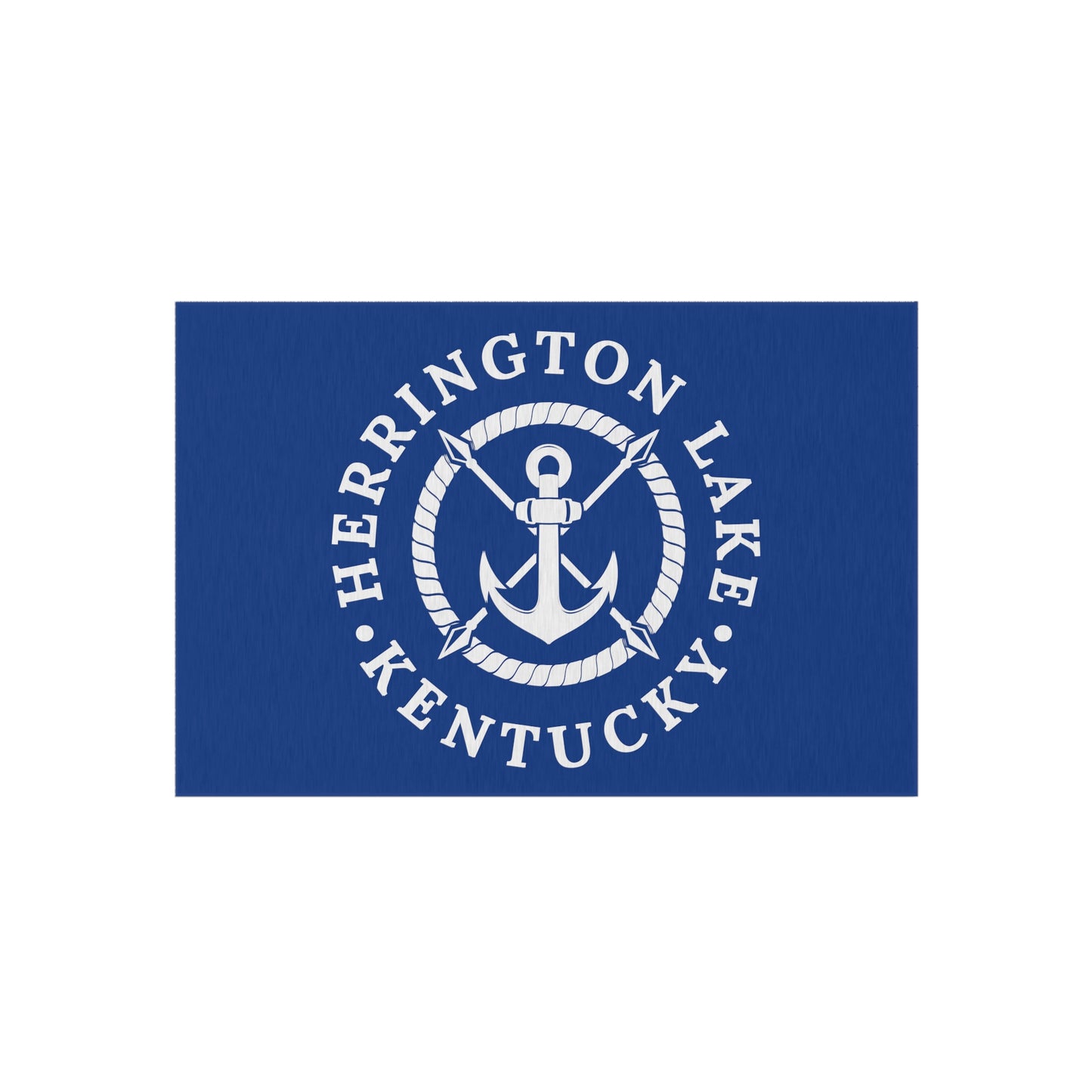 Herrington Lake Nautical Collection Outdoor Rug - Blue