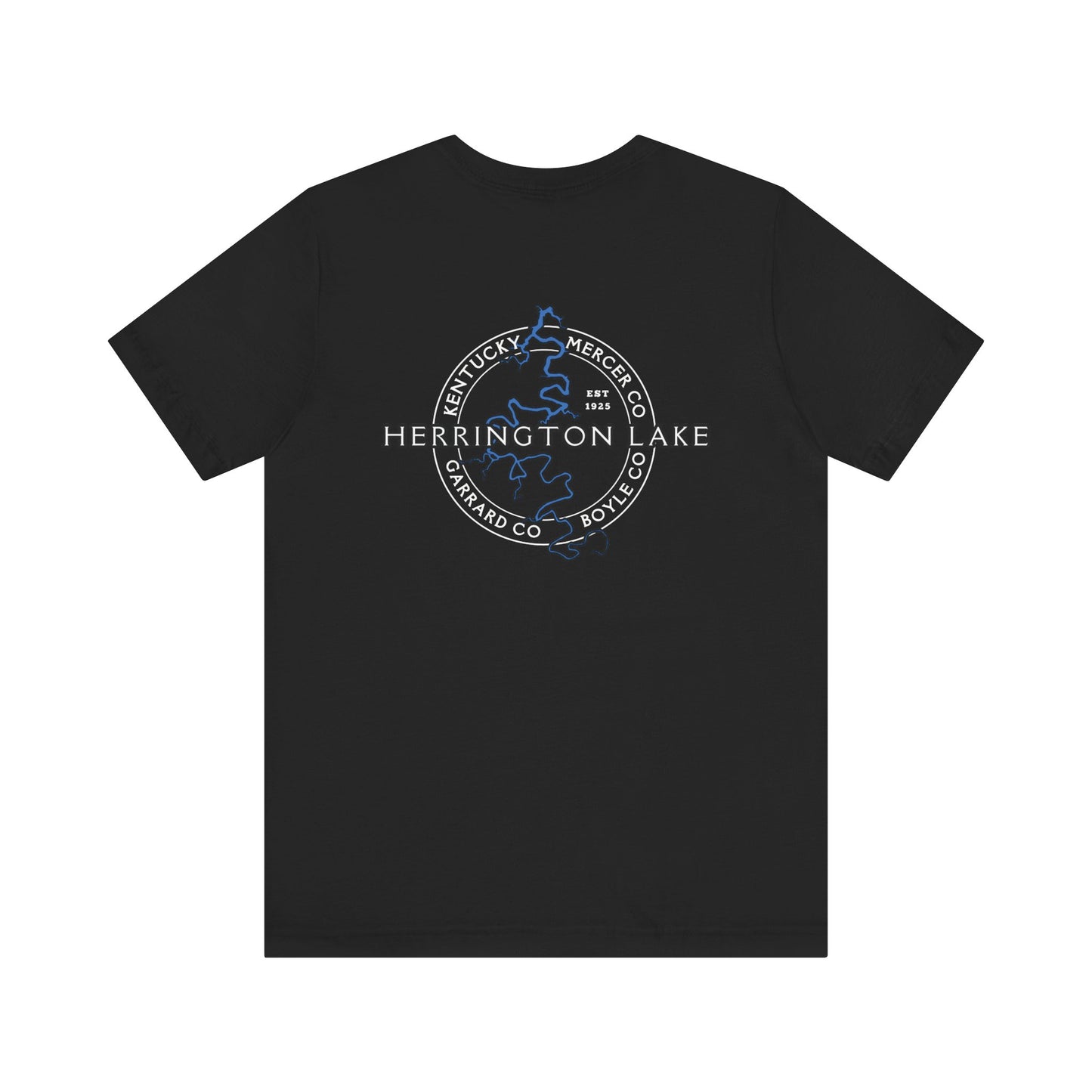 "The Classic" Herrington Lake and County Unisex Jersey Knit Cotton Short Sleeve Tee