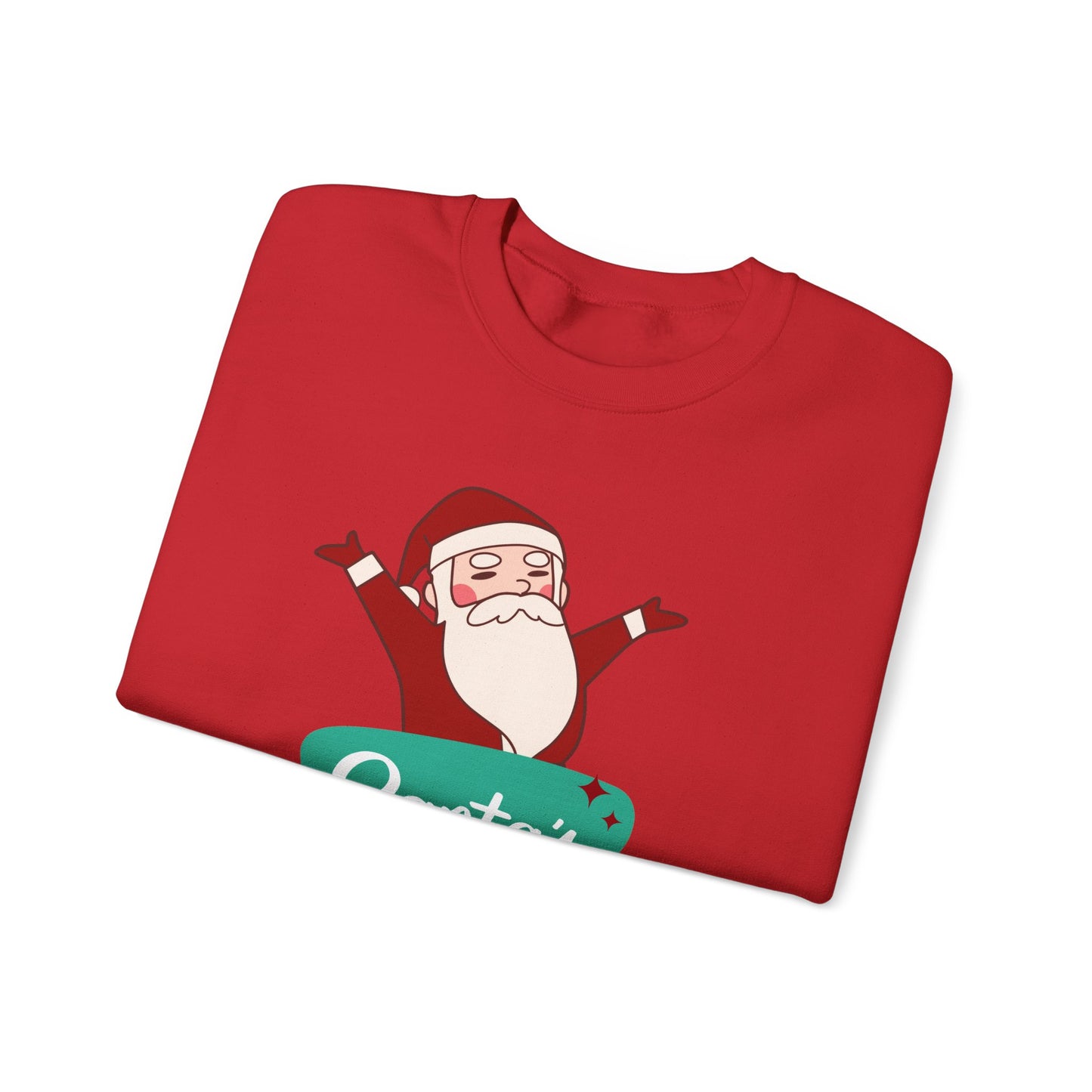 Santa is Coming to Harrodsburg KY Heavy Blend™ Crewneck Sweatshirt