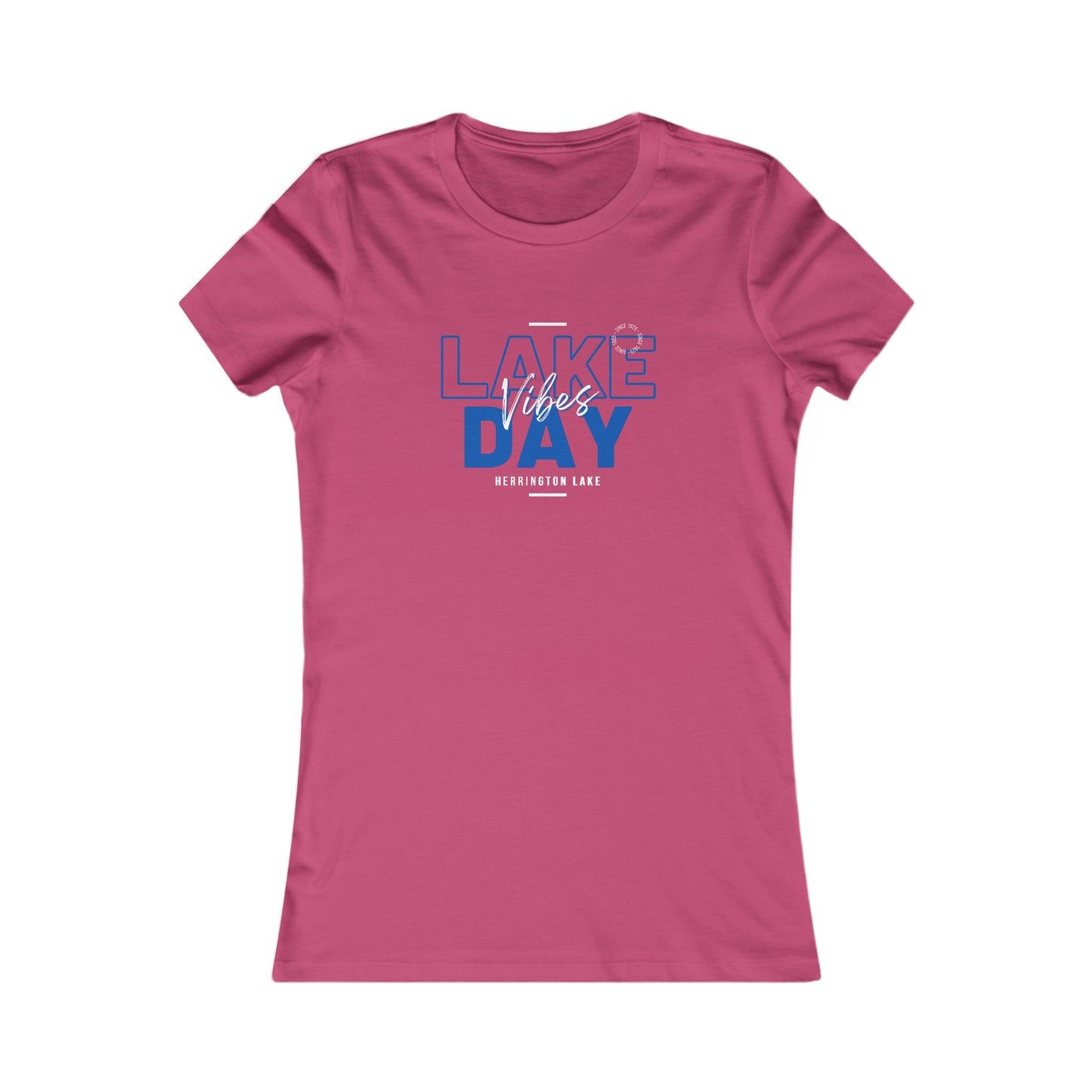 "Lake Day Vibes" Herrington Lake Women's Favorite Tee