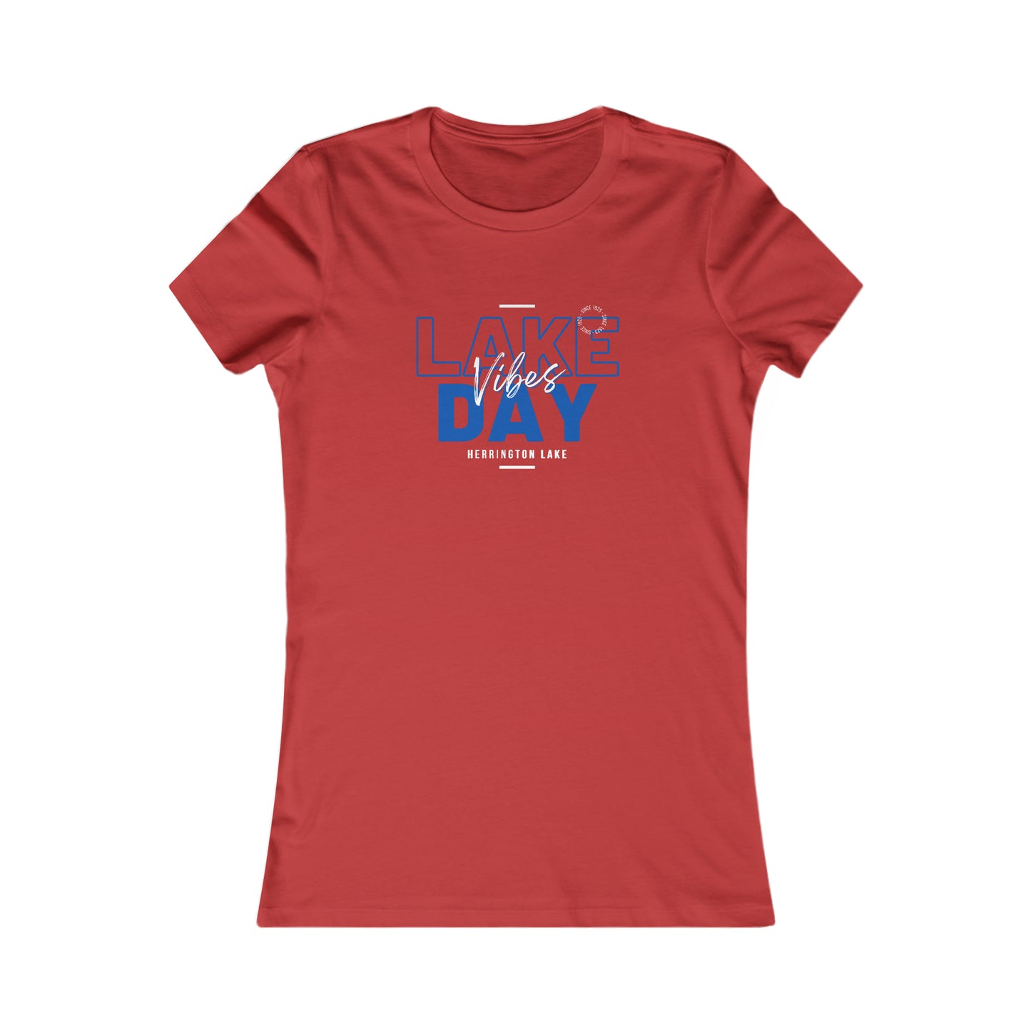 "Lake Day Vibes" Herrington Lake Women's Favorite Tee