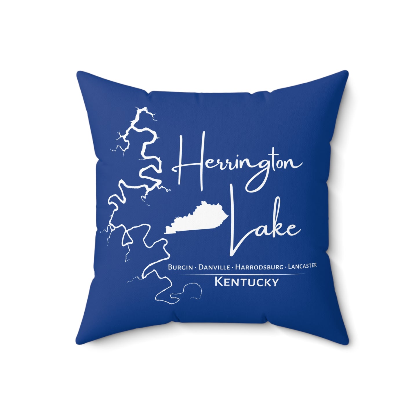 The Herrington Lake Classic Collection Spun Polyester Square Accent Pillow