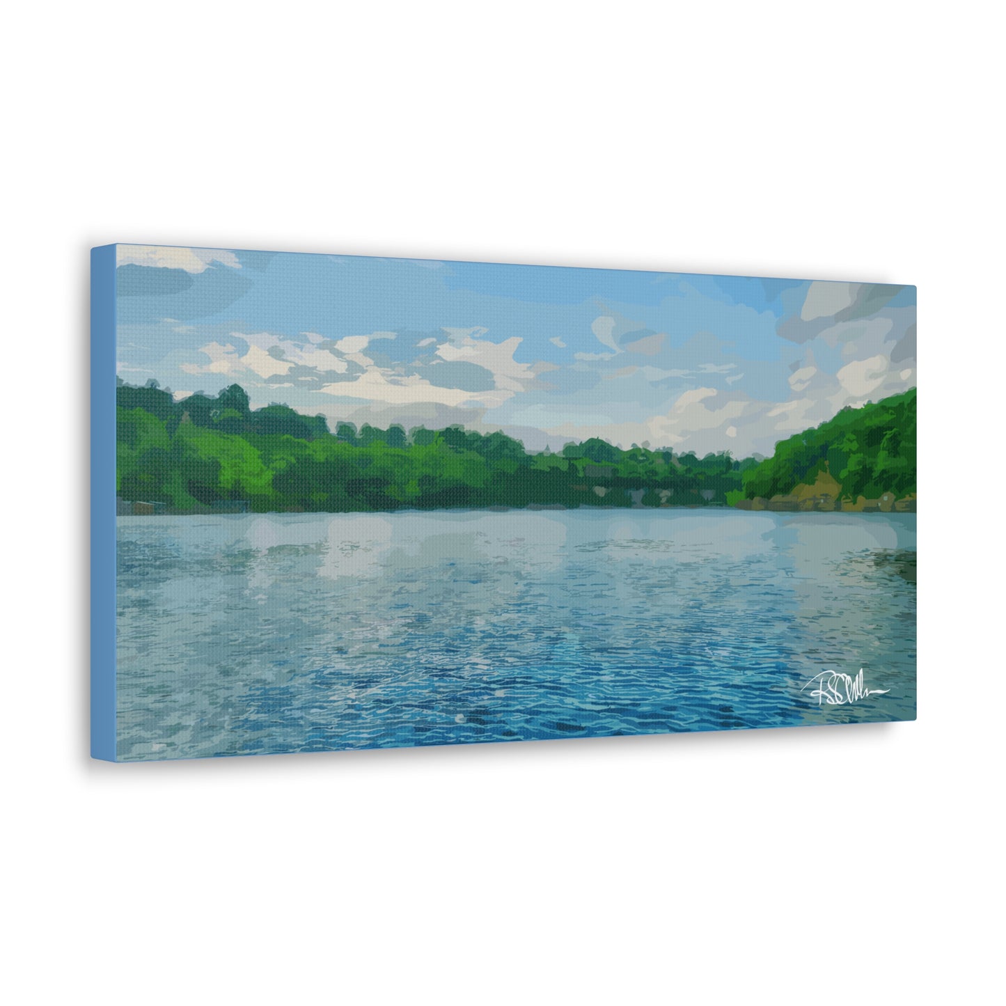 "Herrington LakeScape - 1" Canvas Gallery Wraps