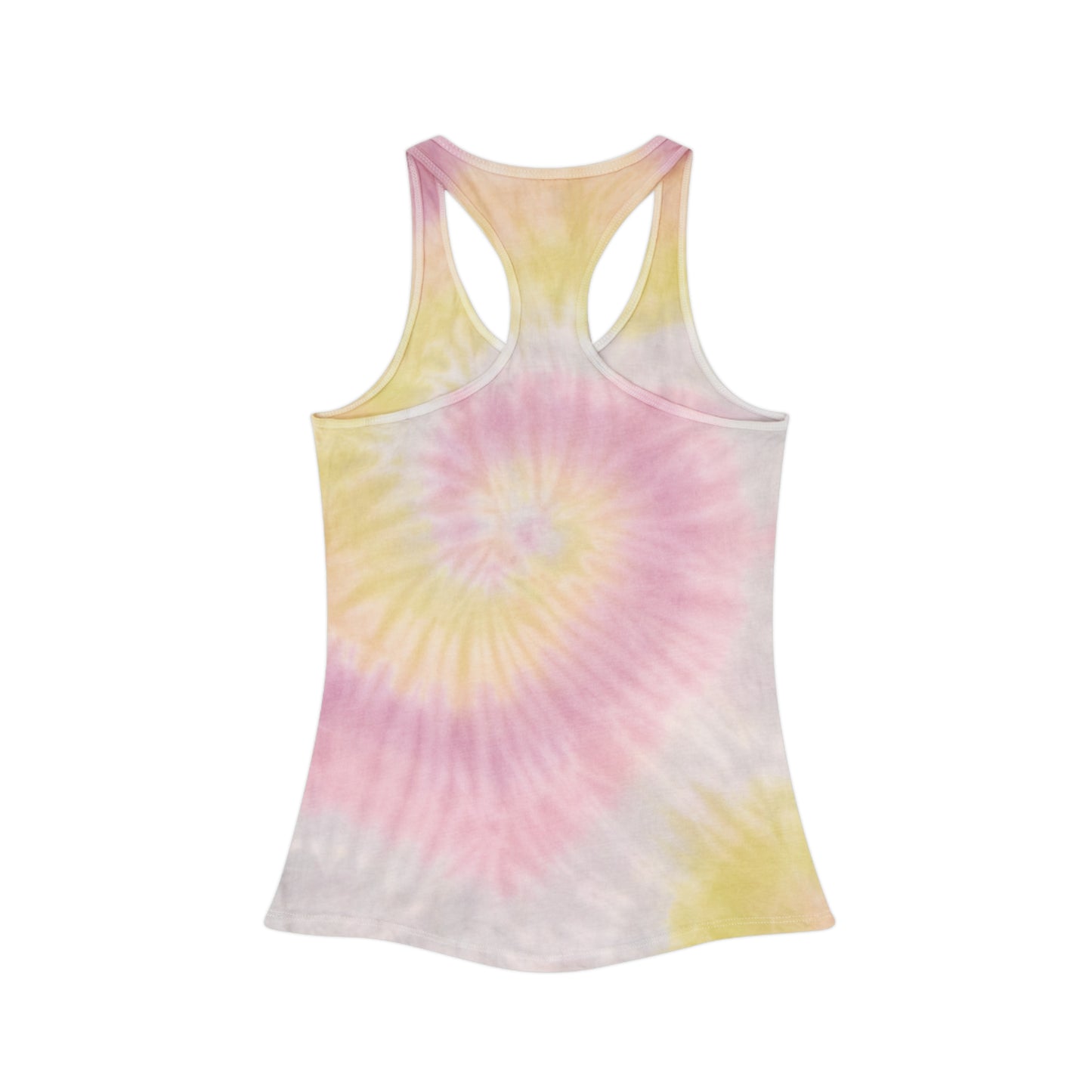 "In My Lake Life Era" Tie-Dye Racerback Tank Top