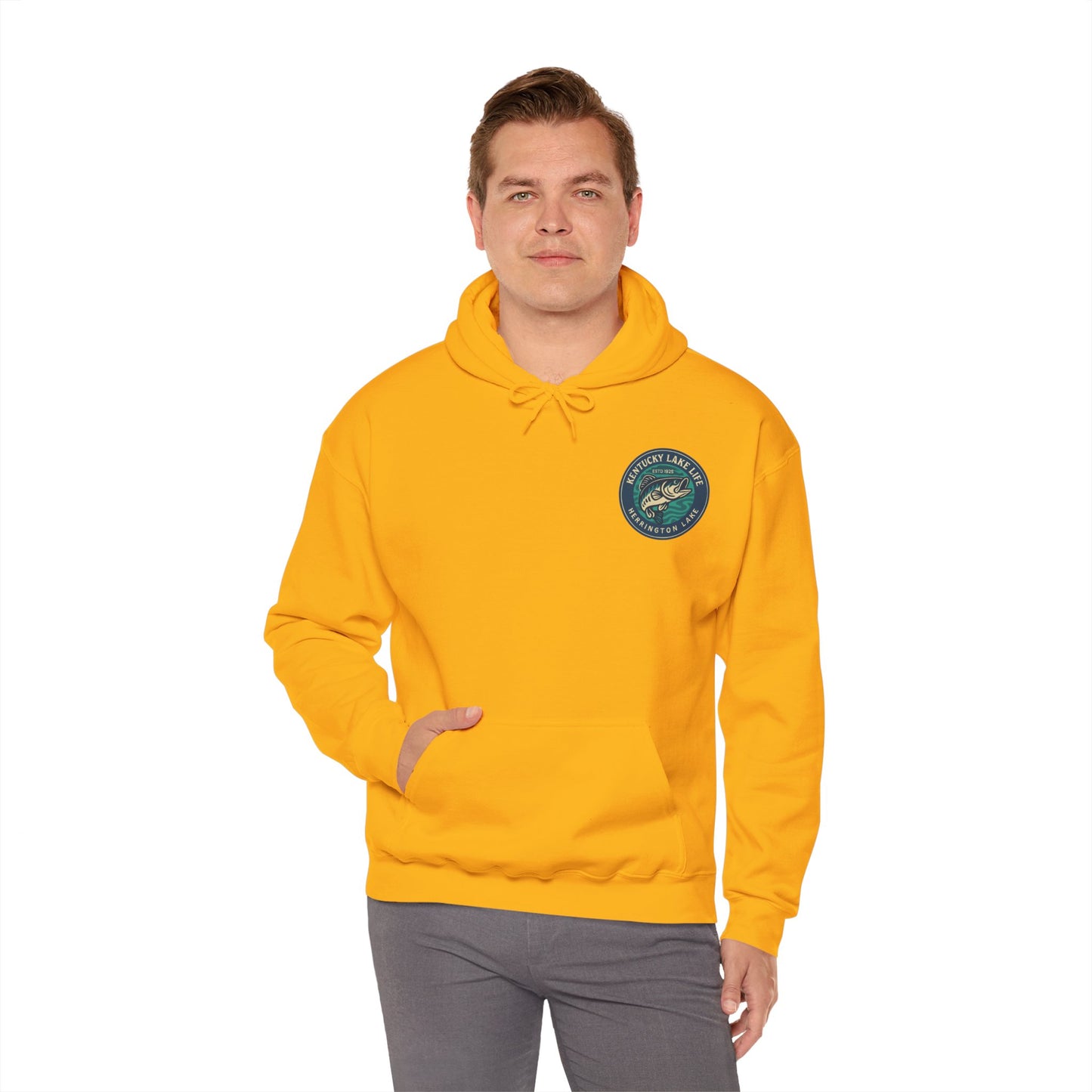 Herrington Lake Heritage Collection Double-Sided Unisex Heavy Blend™ Hooded Sweatshirt
