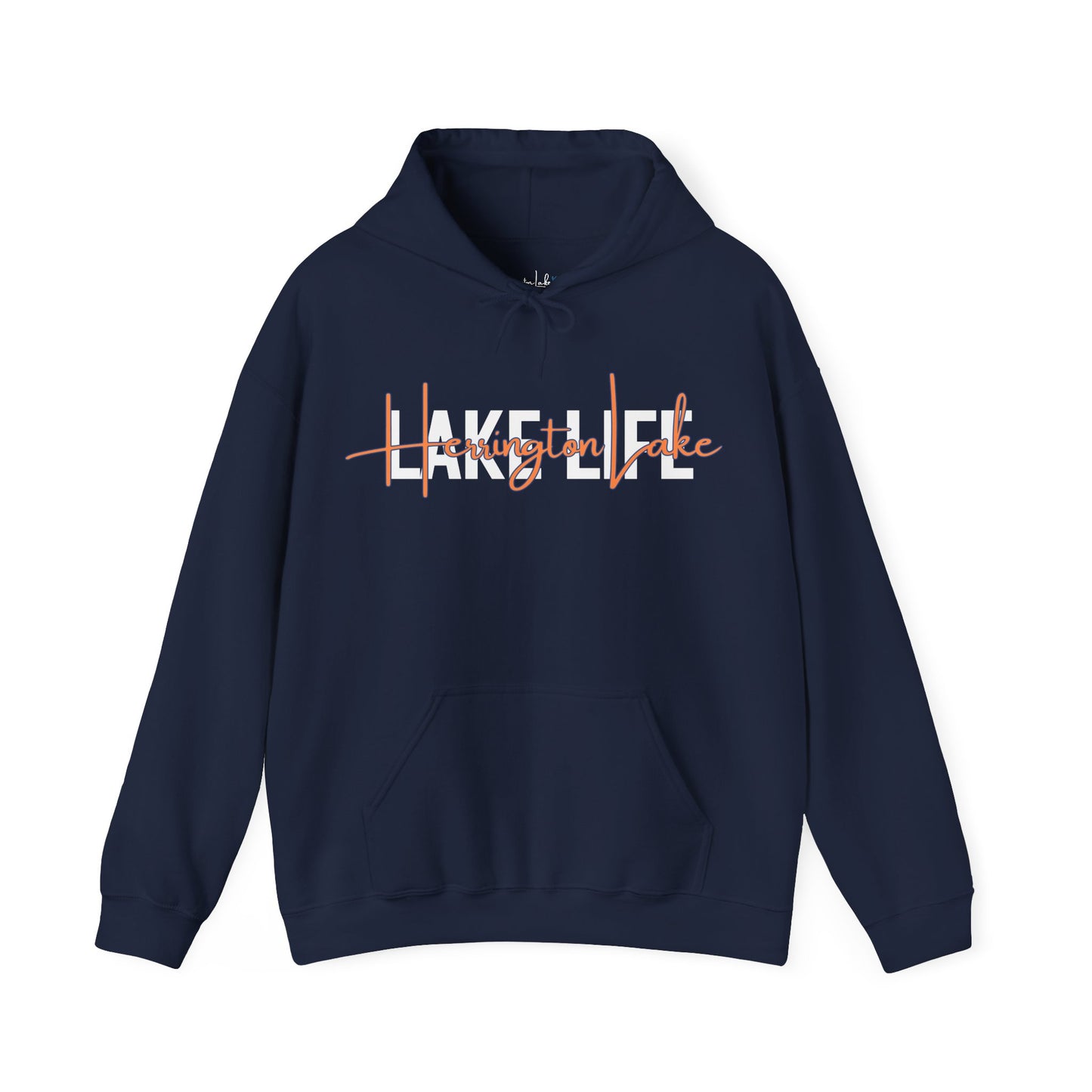 The Herrington Lake Life "Stack" Collection Unisex Heavy Blend™ Hooded Sweatshirt