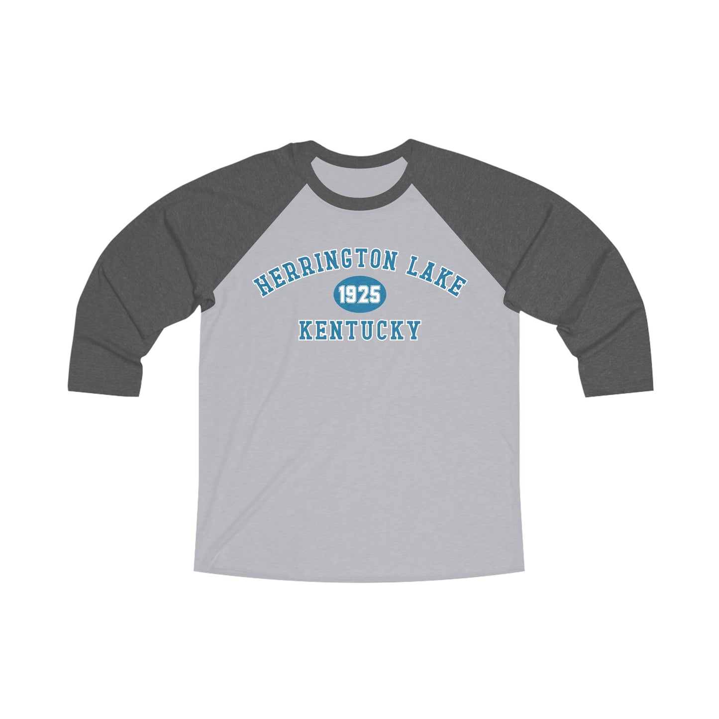 Herrington Lake Collegiate Collection Unisex Tri-Blend 3\4 Raglan Tee