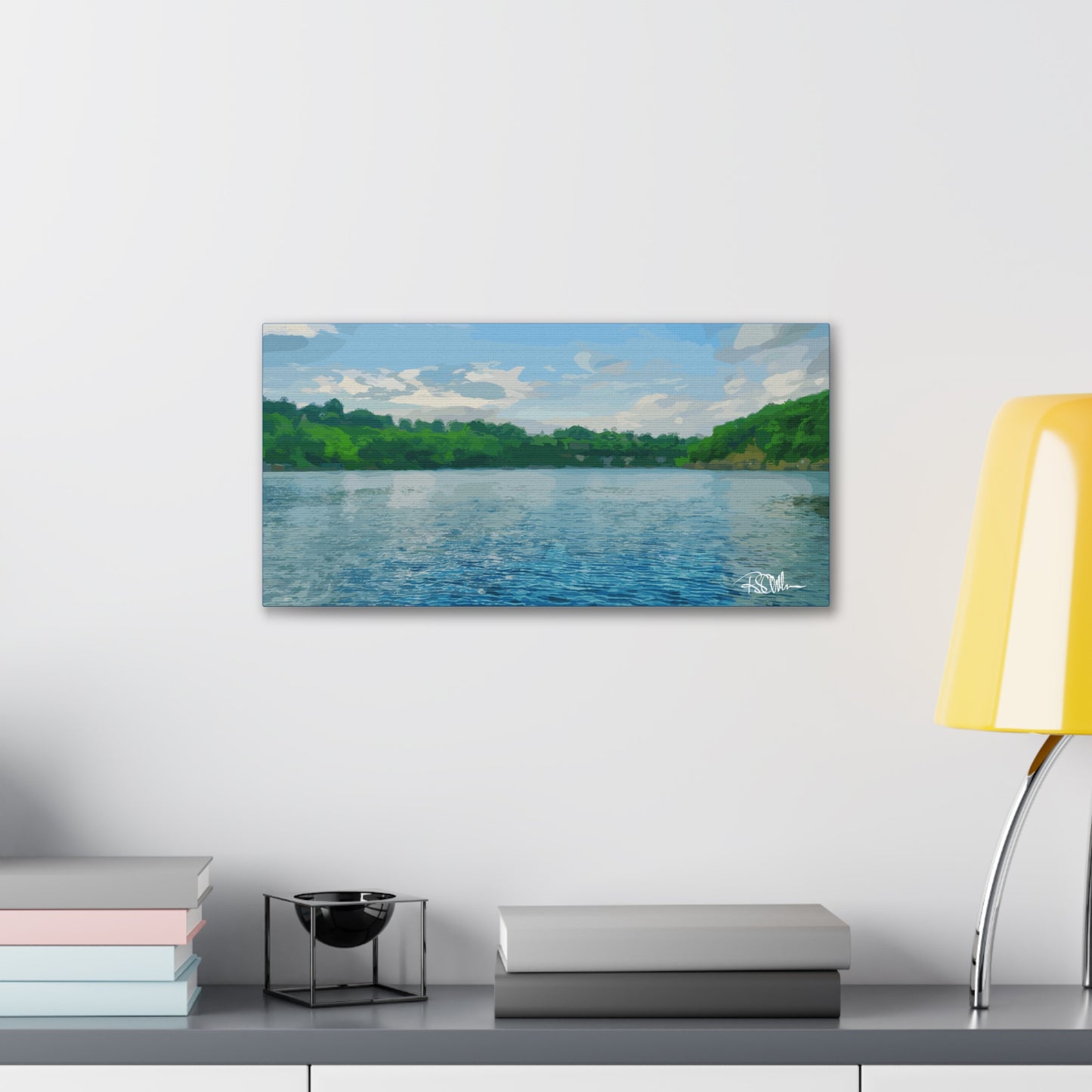 "Herrington LakeScape - 1" Canvas Gallery Wraps