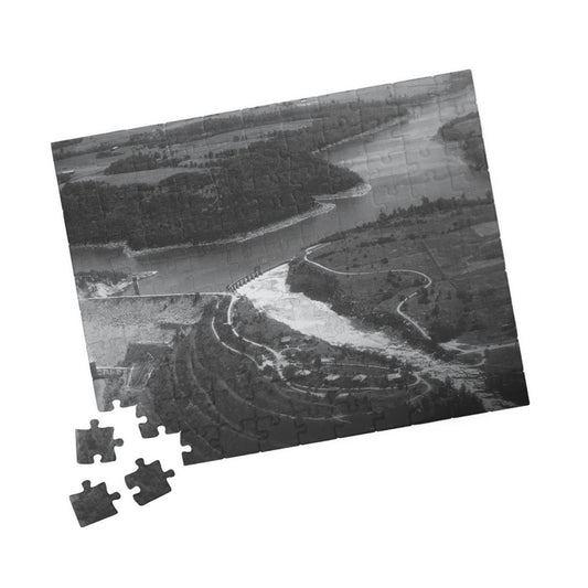 Dix Dam Black and White Puzzle (110, 252, 520, 1014-piece)