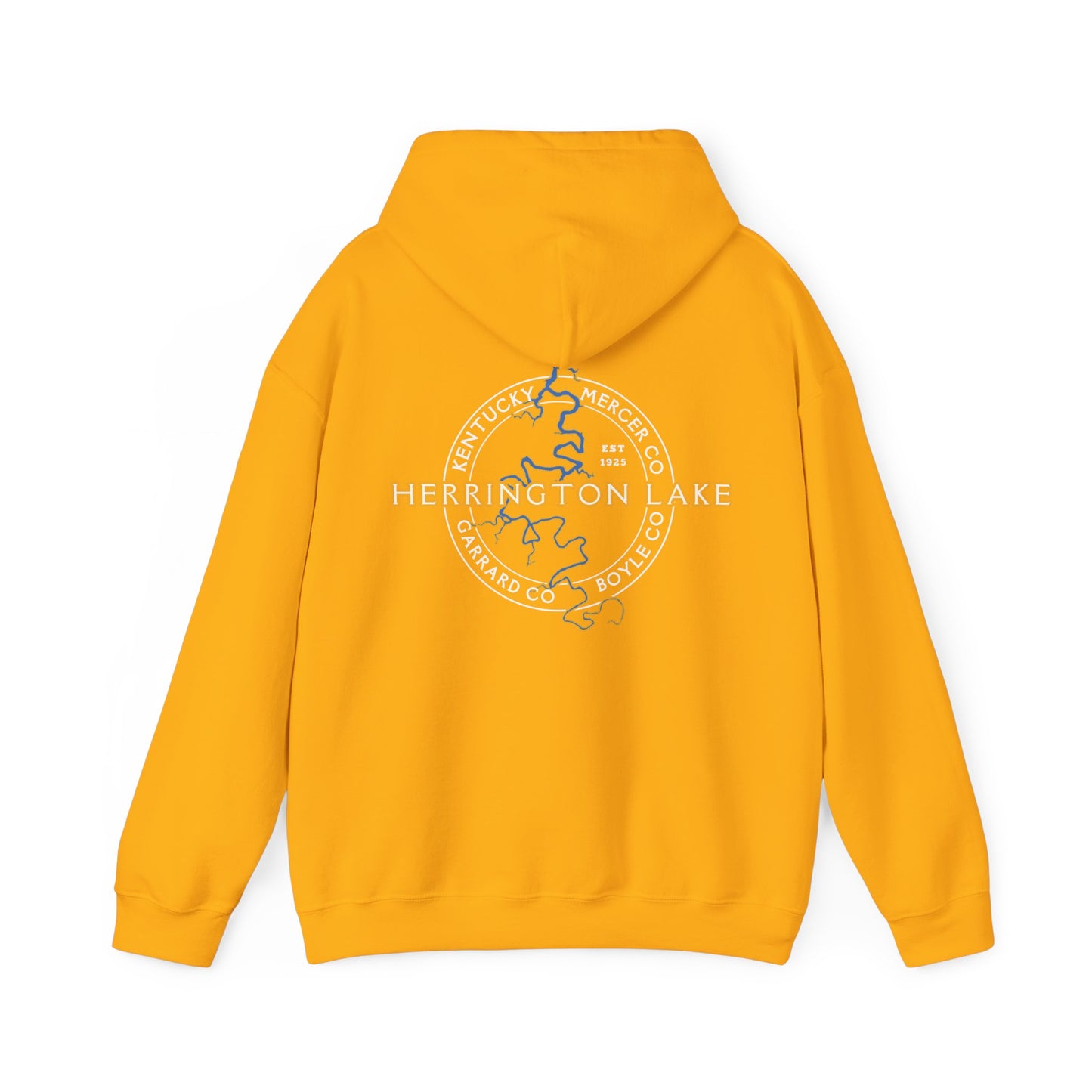 "The Classic" Herrington Lake and County Double-Sided Print Heavy Blend™ Hooded Sweatshirt