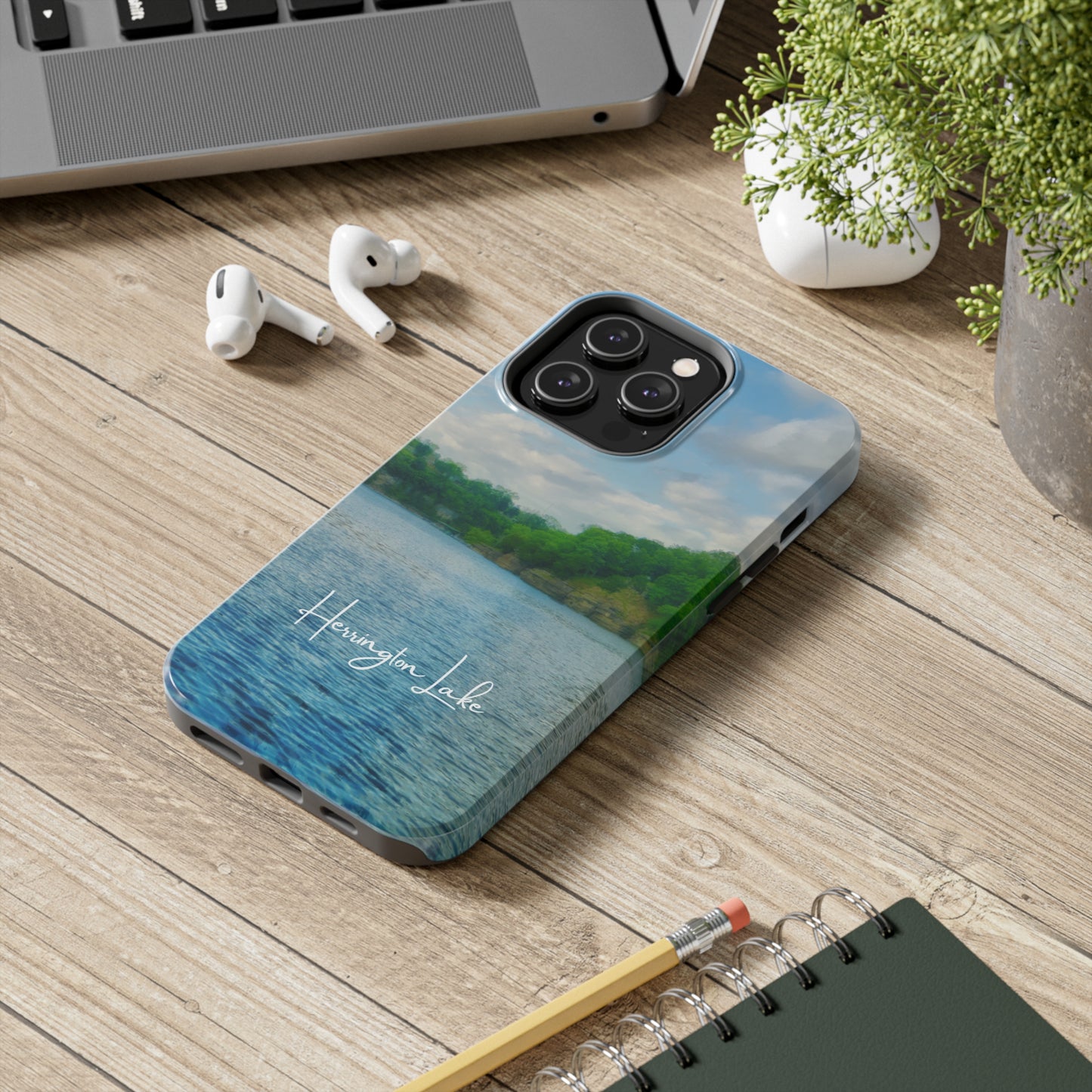 Herrington Lake "Lake Vista" Tough Phone Cases