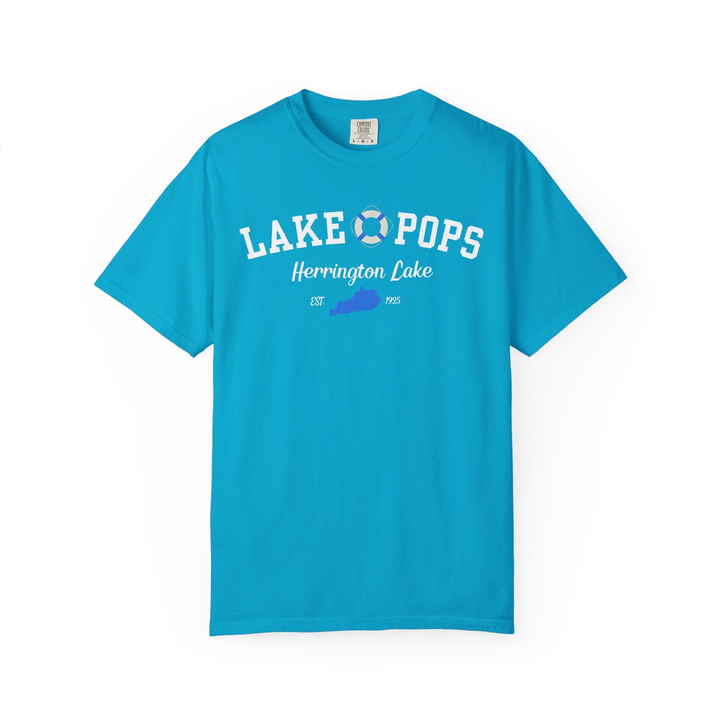 "Lake Pops" Premium Garment-Dyed Comfort Colors TShirt