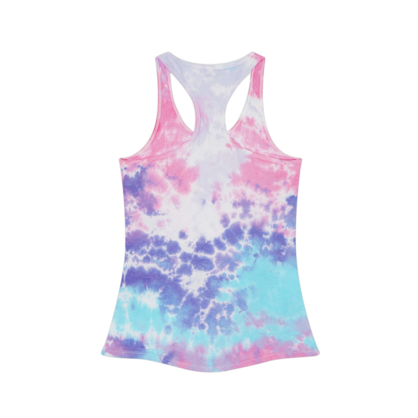 "In My Lake Life Era" Tie-Dye Racerback Tank Top