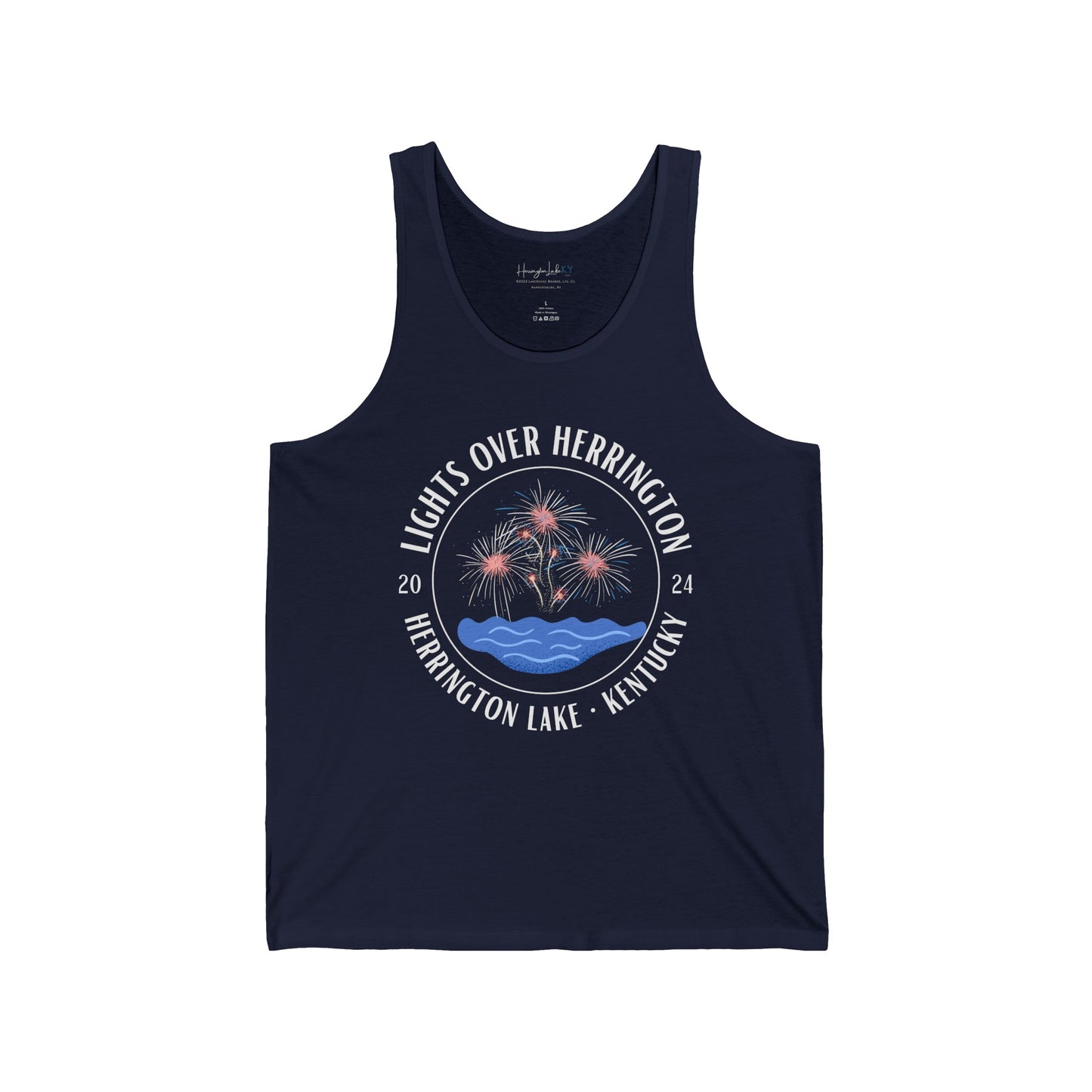 Lights Over Herrington 2024 Unisex Jersey Tank